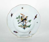 MeissenZierteller "Pirol"Porzellan; Durchm. 24 cm; SchwertermarkeMeissenDecorative plate ''Pirol''