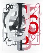 Christopher Wool1955 New YorkE 514 (ohne Titel)Siebdruck auf Velin Rives Bütten; H 660 mm, B 580 mm;