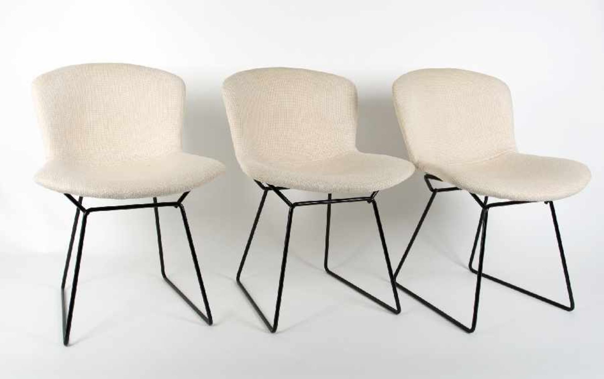 Harry Bertoia1915 San Lorenzo/Italien - 1978 Pennsylvania3 Side ChairsMetall, lackiert, Original