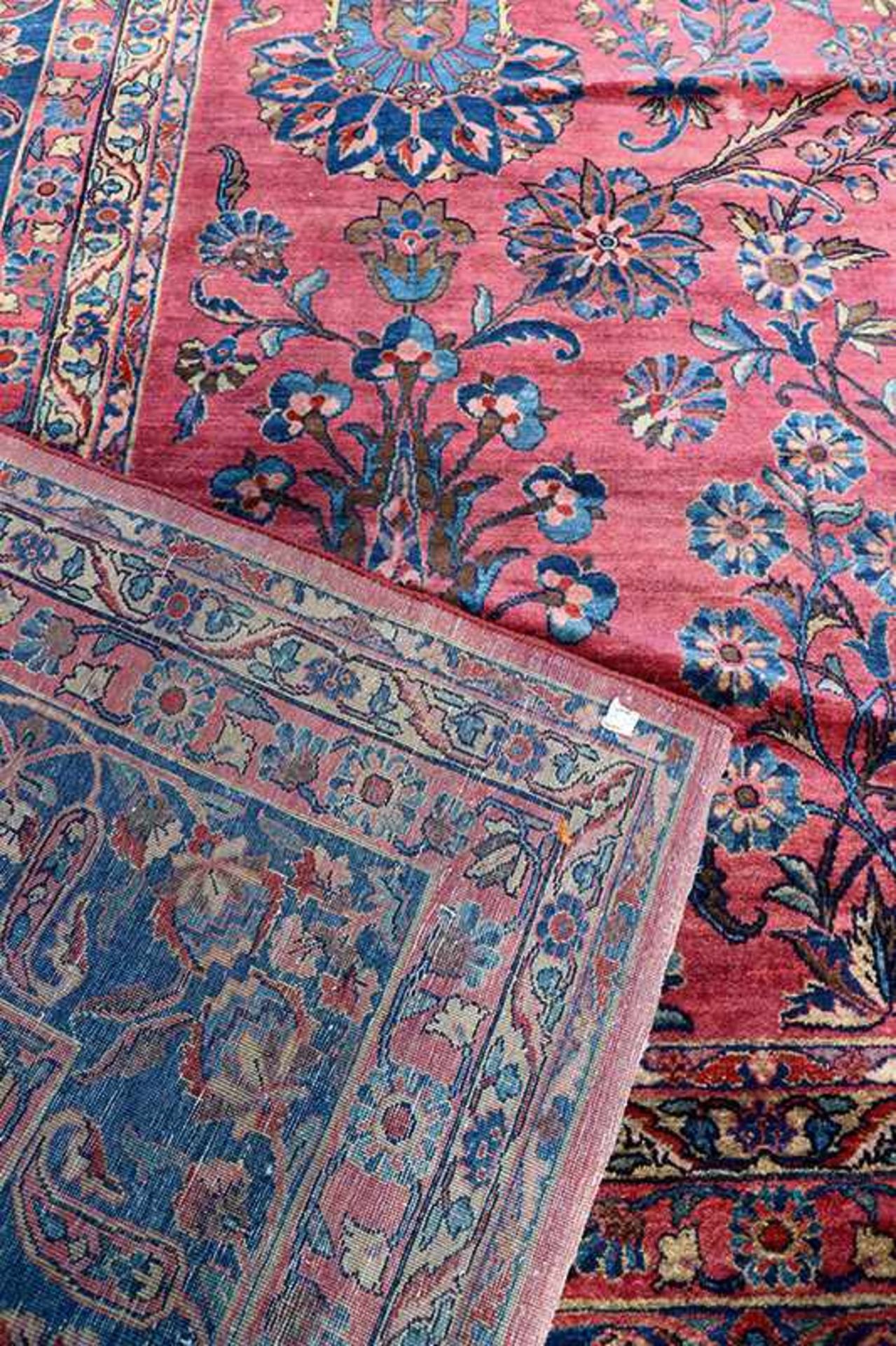 Teppich Amerikanischer Sarouk1920er Jahre427 x 314 cm.Carpet American Sarouk1920s427 x 314 cm. - Image 2 of 3