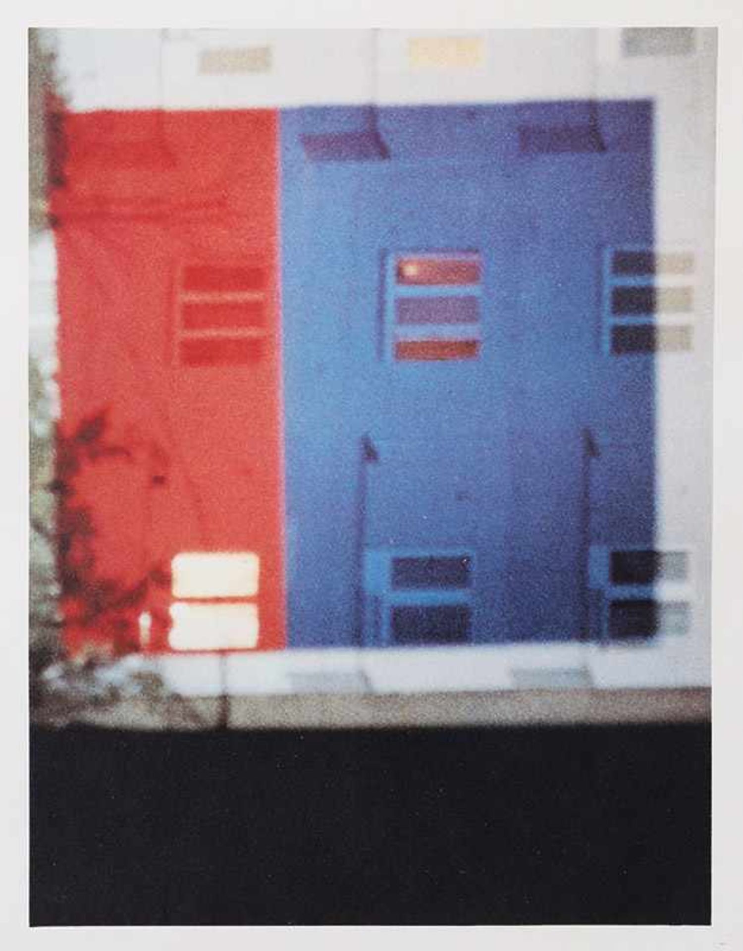 ProjektionBlinky Palermo* (1943-1977)1971Lichtprojektion auf eine Hausfassade. Farbiger