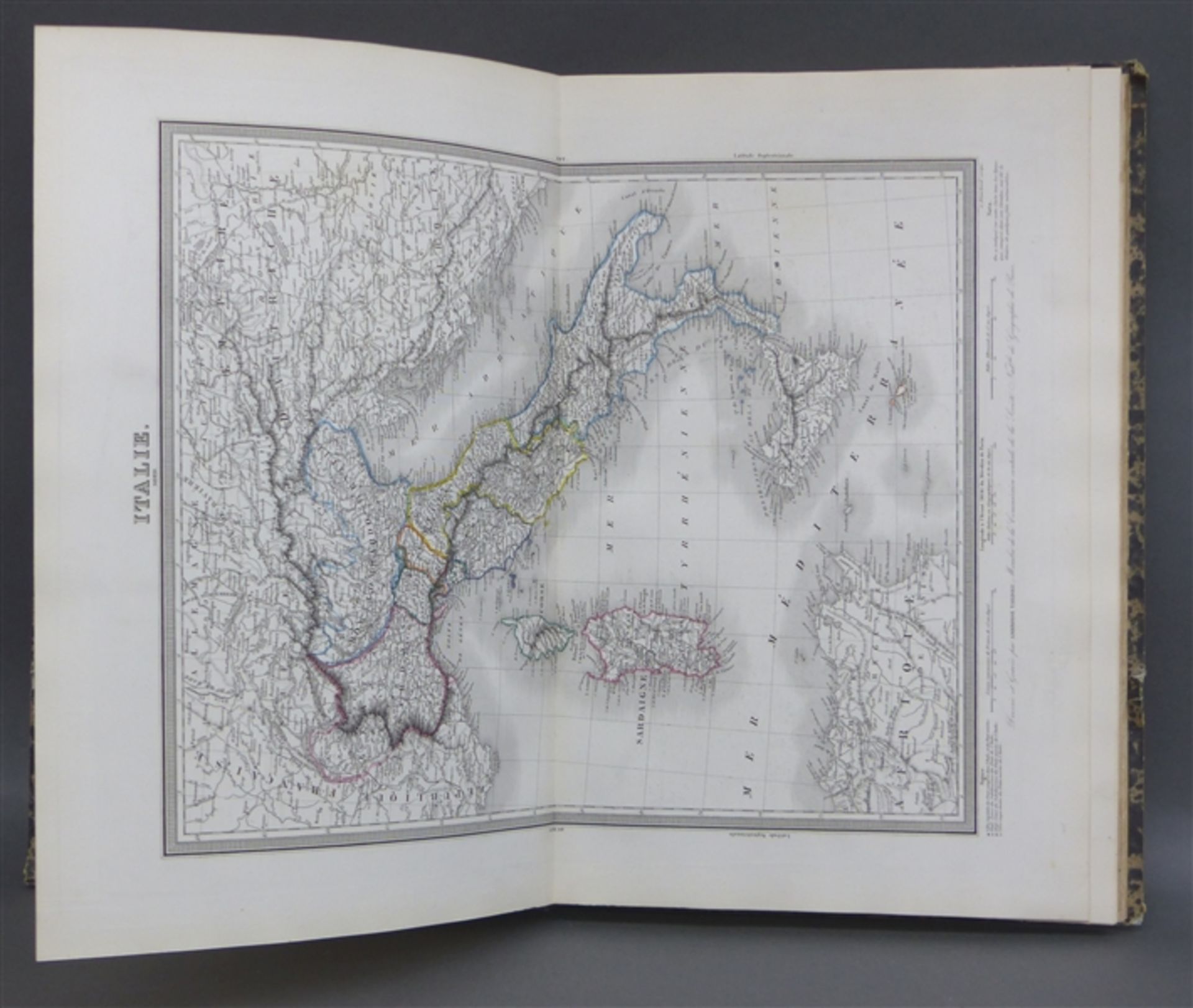 Atlas Geographie Militaire, Prof. Theophilie Lavallee, Paris 1852,