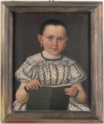 Foedisch, Carl (Deutscher Maler, zw. 1829 u. 1862 in Leipzig u. Göttingen erwähnt) Öl/Lwd. Porträt