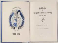 "Geschichte des Corps Saxonia zu Leipzig 1812 bis 1912"Nachdruck (1982). Original verlegt bei
