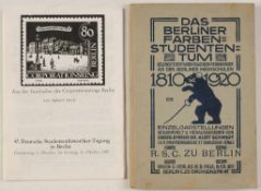 "Das Berliner Farbenstudententum" und "Aus der Geschichte des Corporationsrings Berlin""Das Berliner