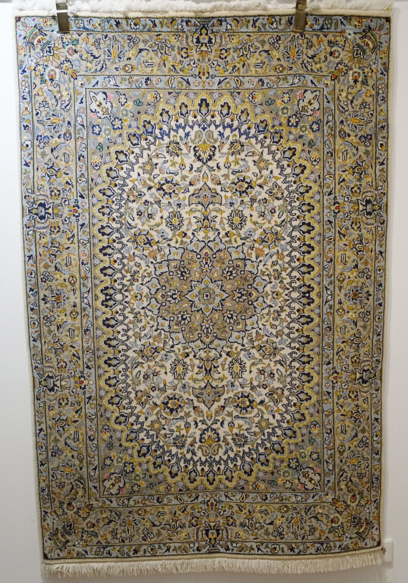 Keschan Persien, Korkwolle, 1,65 m x 1,10 m, in gutem Zustand