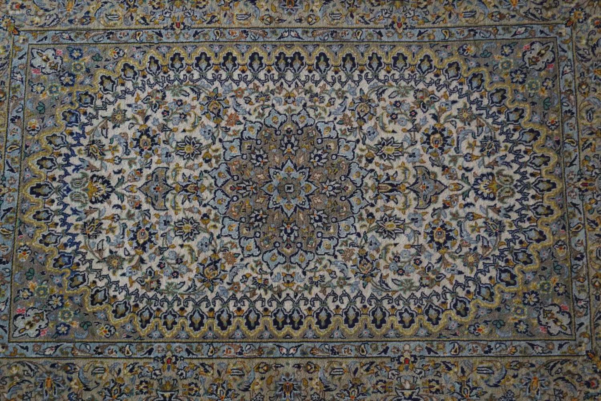 Keschan Persien, Korkwolle, 1,65 m x 1,10 m, in gutem Zustand - Image 2 of 3