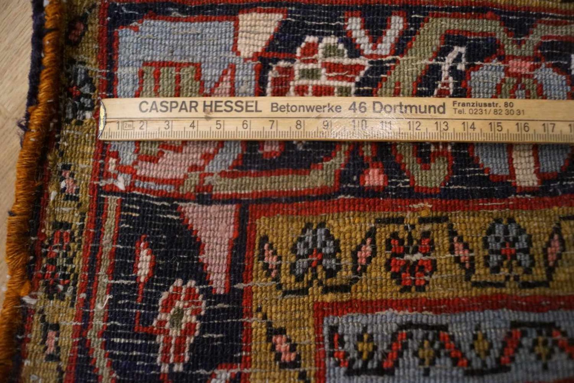 Bidjar Persien, Länge 1,68m x Breite 1,10m, in einem guten Zustand - Bild 2 aus 2