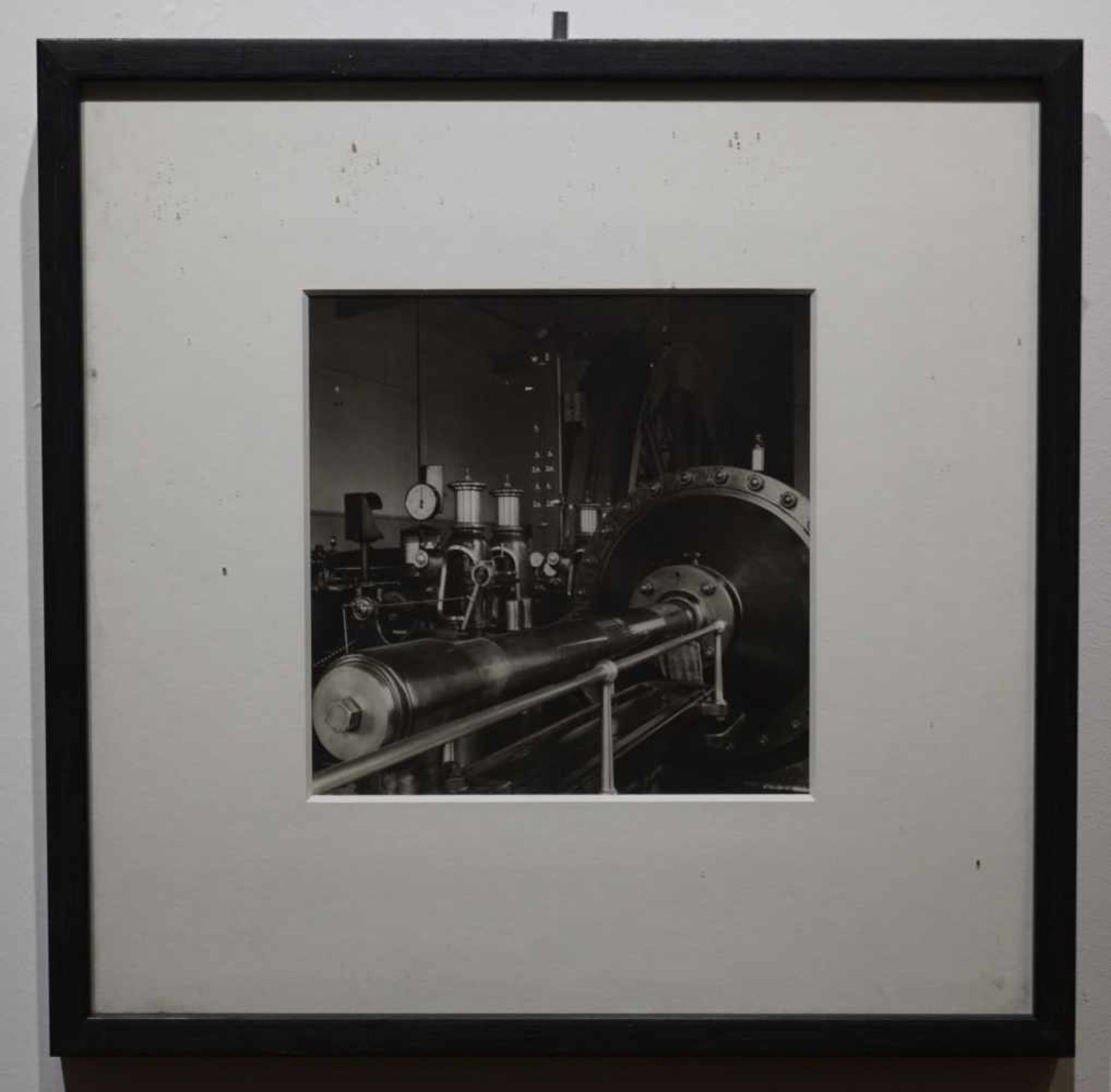 Fünf Fotografien aus dem SteinkohlebergbauSchwarzweißfotografien, unter Glas mit Passepartout - Bild 10 aus 10