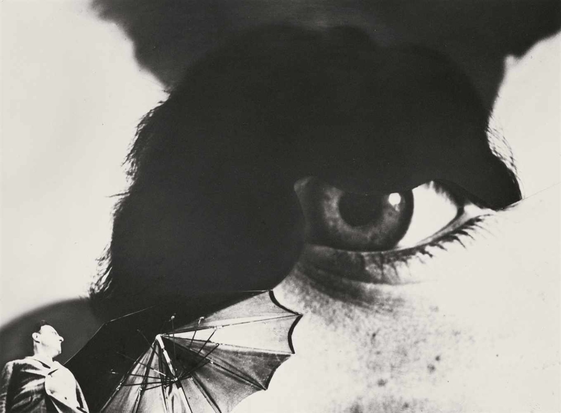 Anton StankowskiFoto-Auge Gelatinesilberabzug 1980. 21 x 28,5 cm. Rückseitig mit Bleistift signiert,