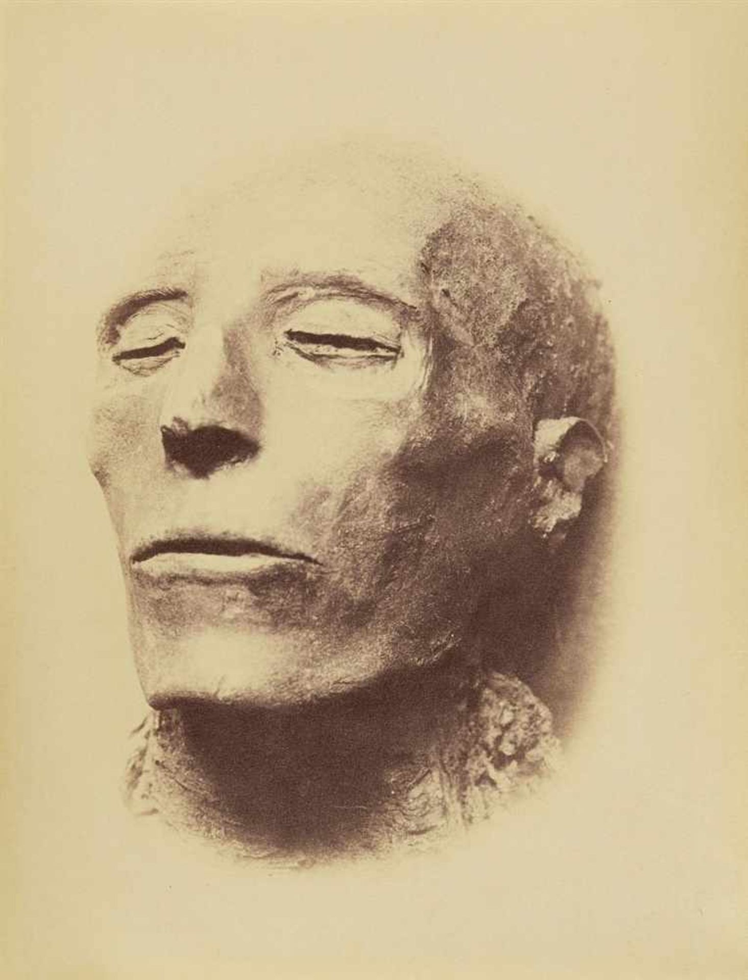 Emil BrugschDie Mumien Ramses II. und Seti I., 19. Dynastie 4 Albuminabzüge. Von 22,8 x 17,5 cm - Bild 2 aus 5