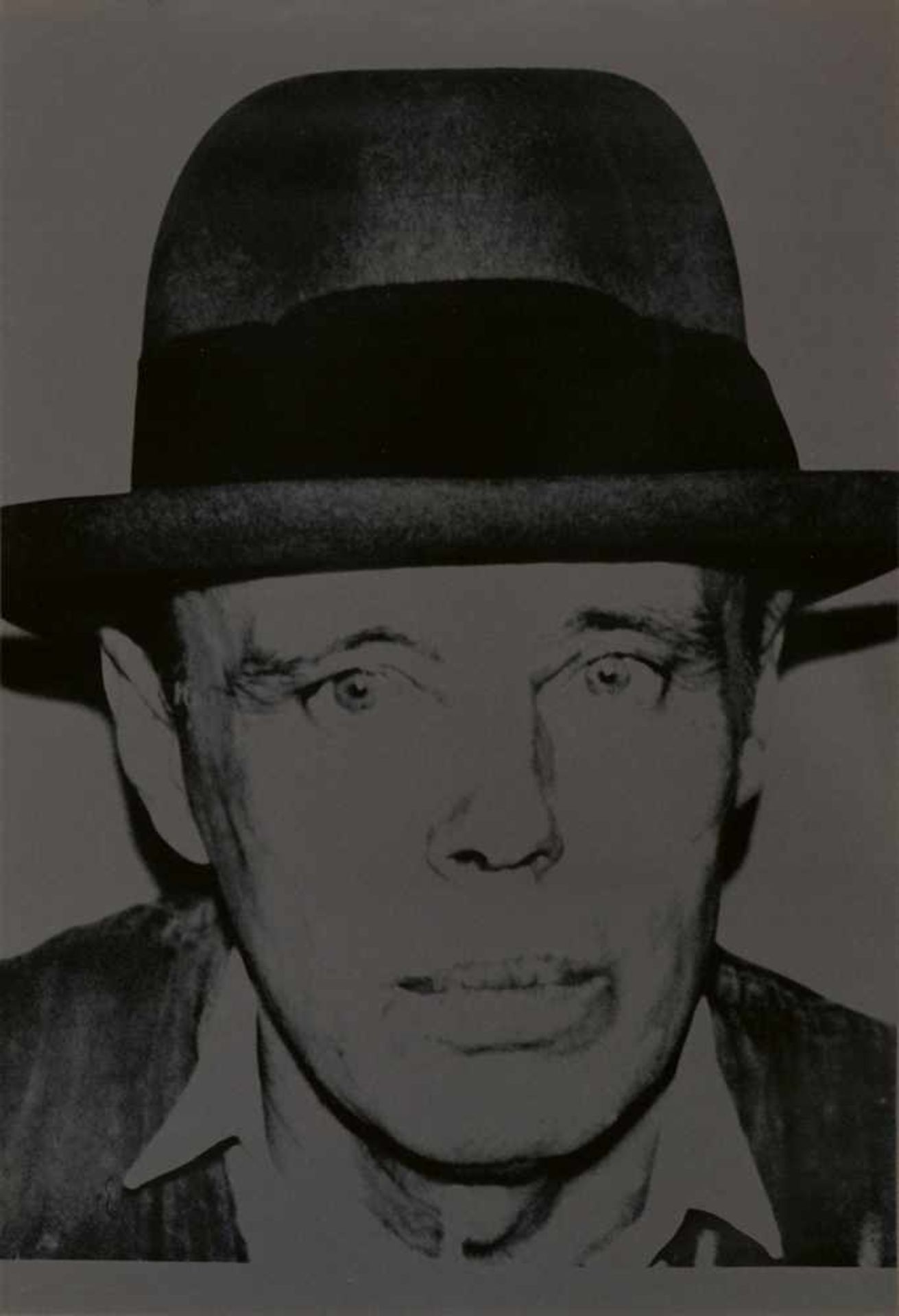 Andy WarholJoseph Beuys3 Farbserigraphien, teils mit Diamantstaub, auf Karton. Je 112 x 76,5 cm. - Image 3 of 4
