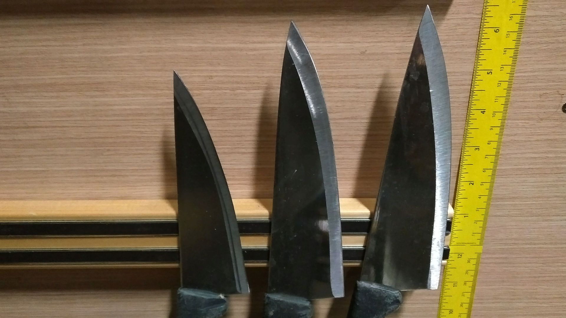 Black Used/Sharpened Knives - Lot of 3 - Image 2 of 2