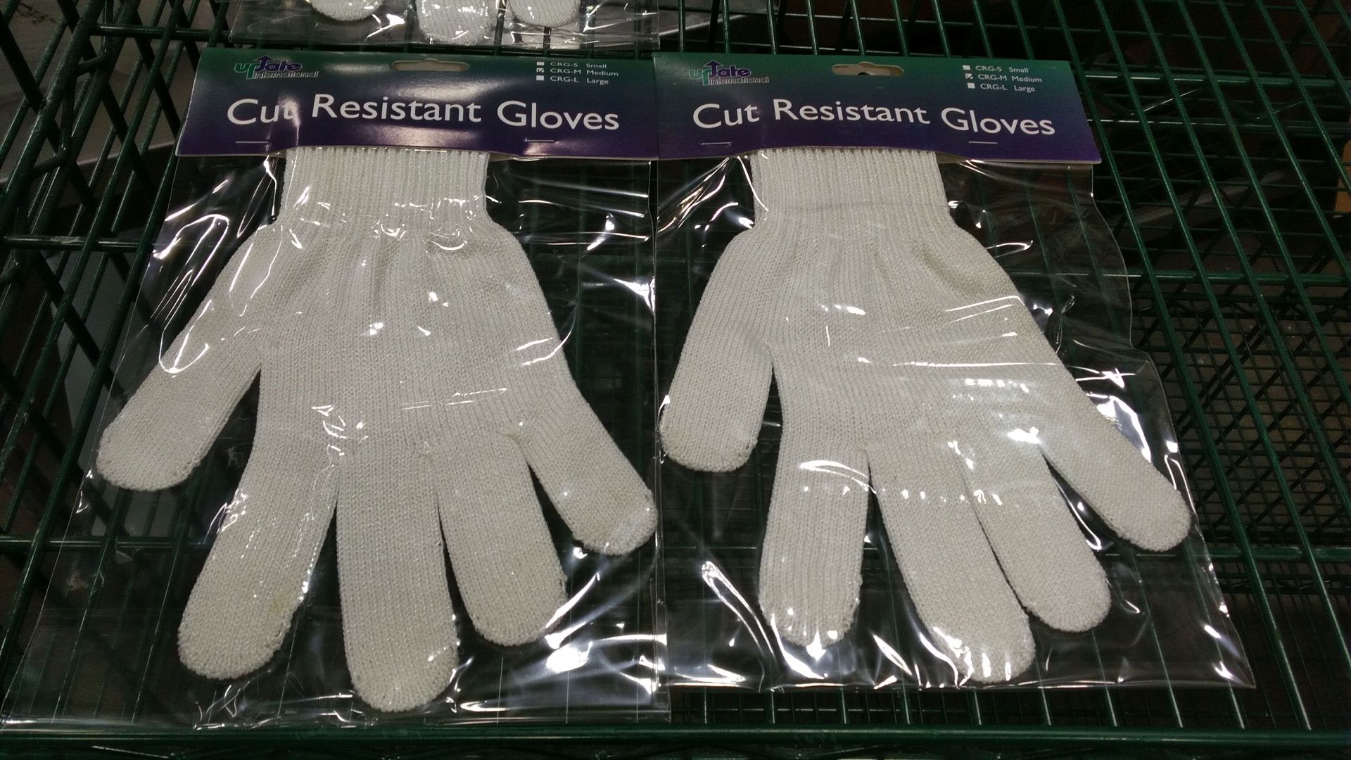 Medium (9.5") Cut-Resistant Gloves - Lot of 2