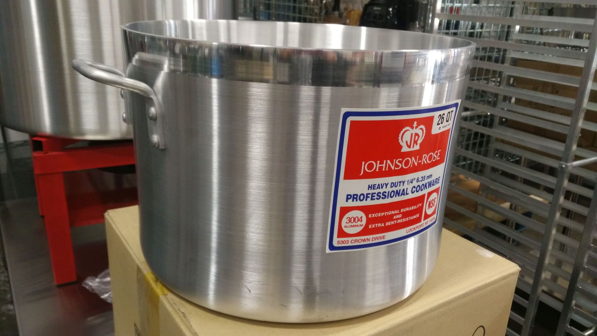 26qt Extra Heavy Duty Aluminum Stock Pot - Image 3 of 3