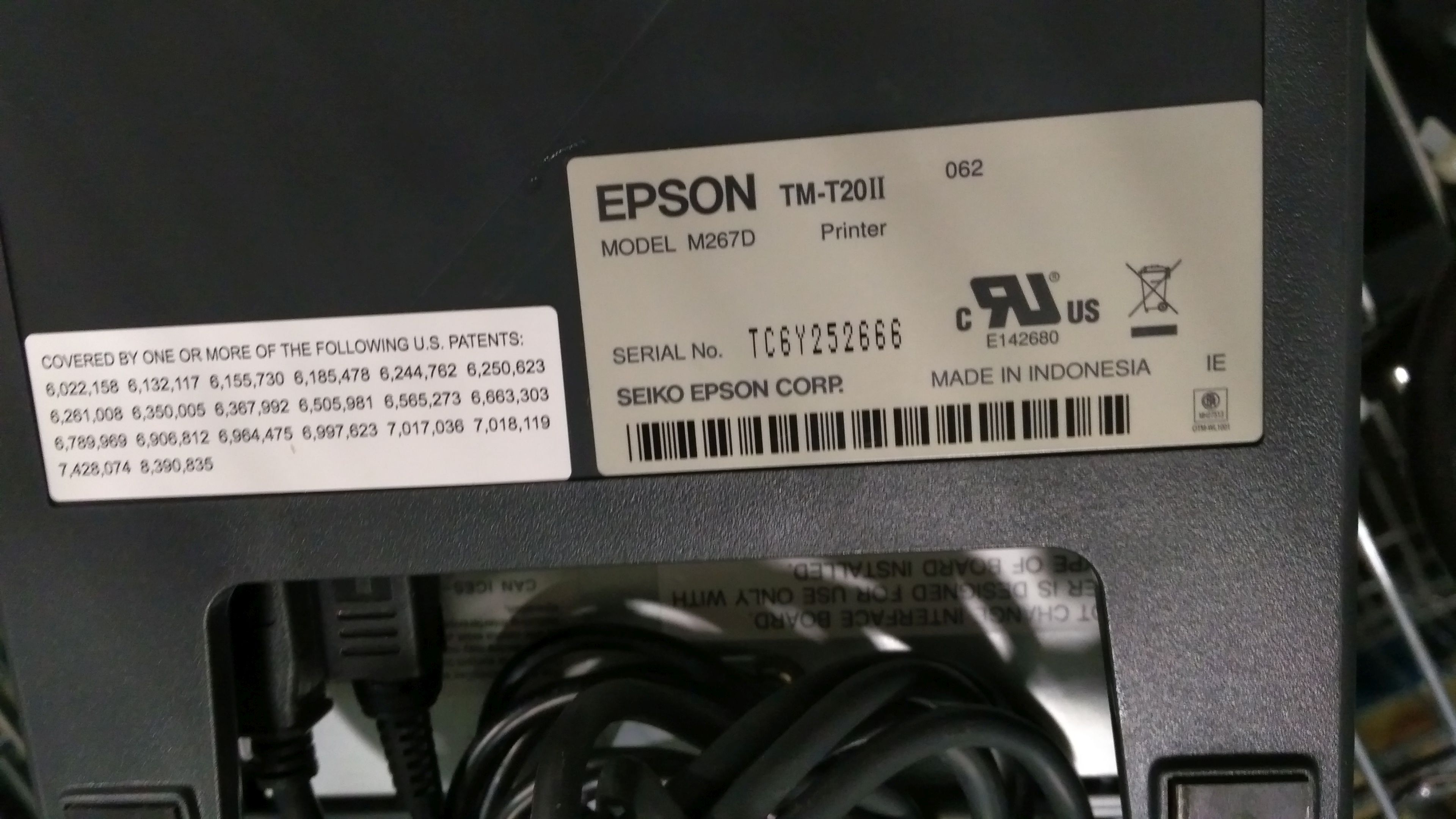 Las mejores ofertas en Impresoras POS Epson TM-T20 | eBay