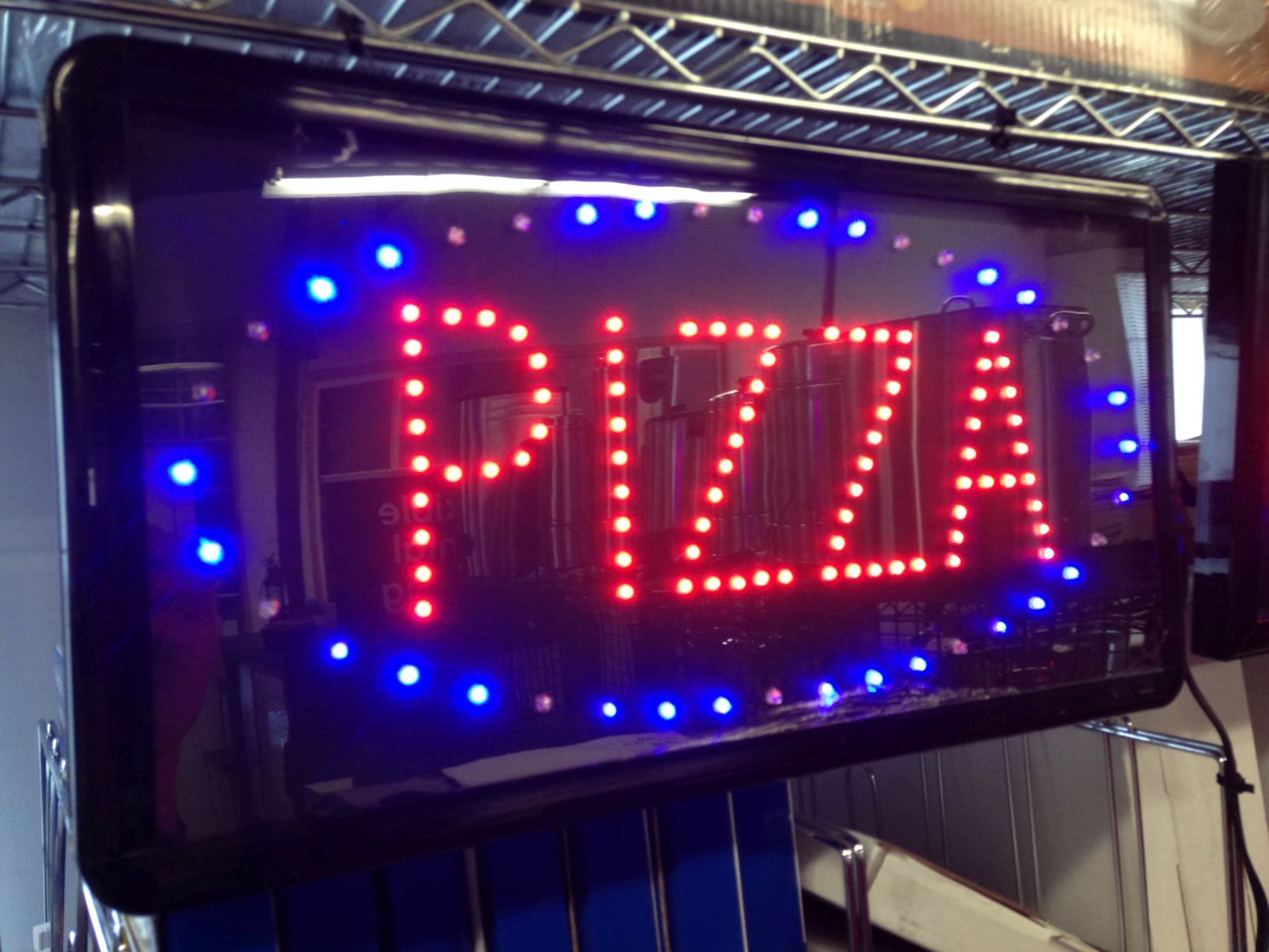 LED Pizza Sign 19" x 10"