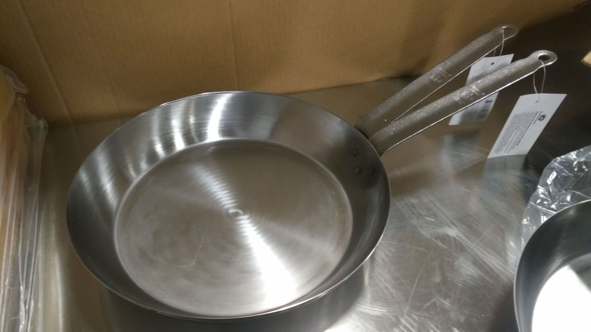 12.5" Carbon Steel Fry Pans - Lot of 2