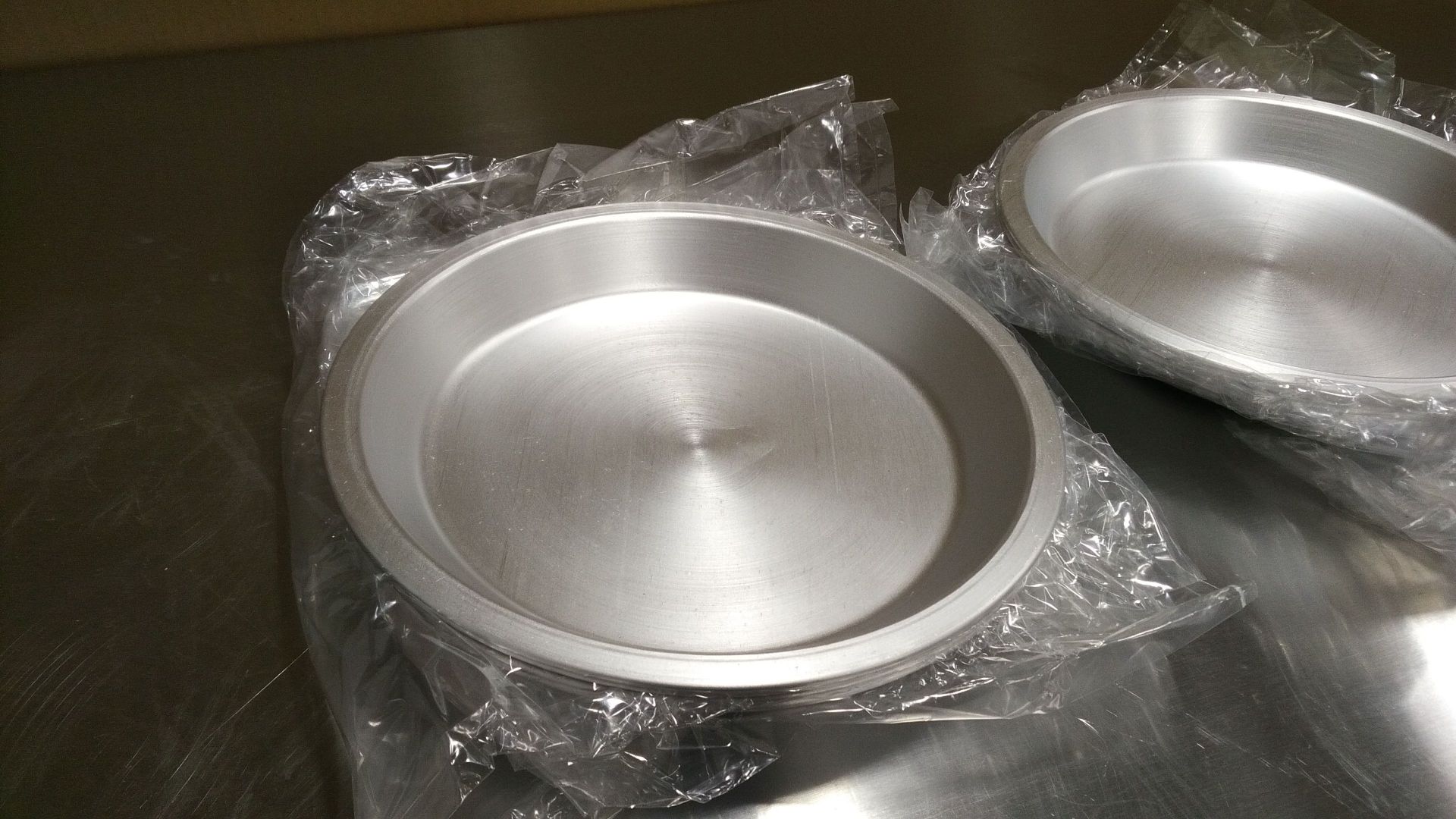 8" x 1" Aluminum Pie Plates - Lot of 4 - Image 3 of 3