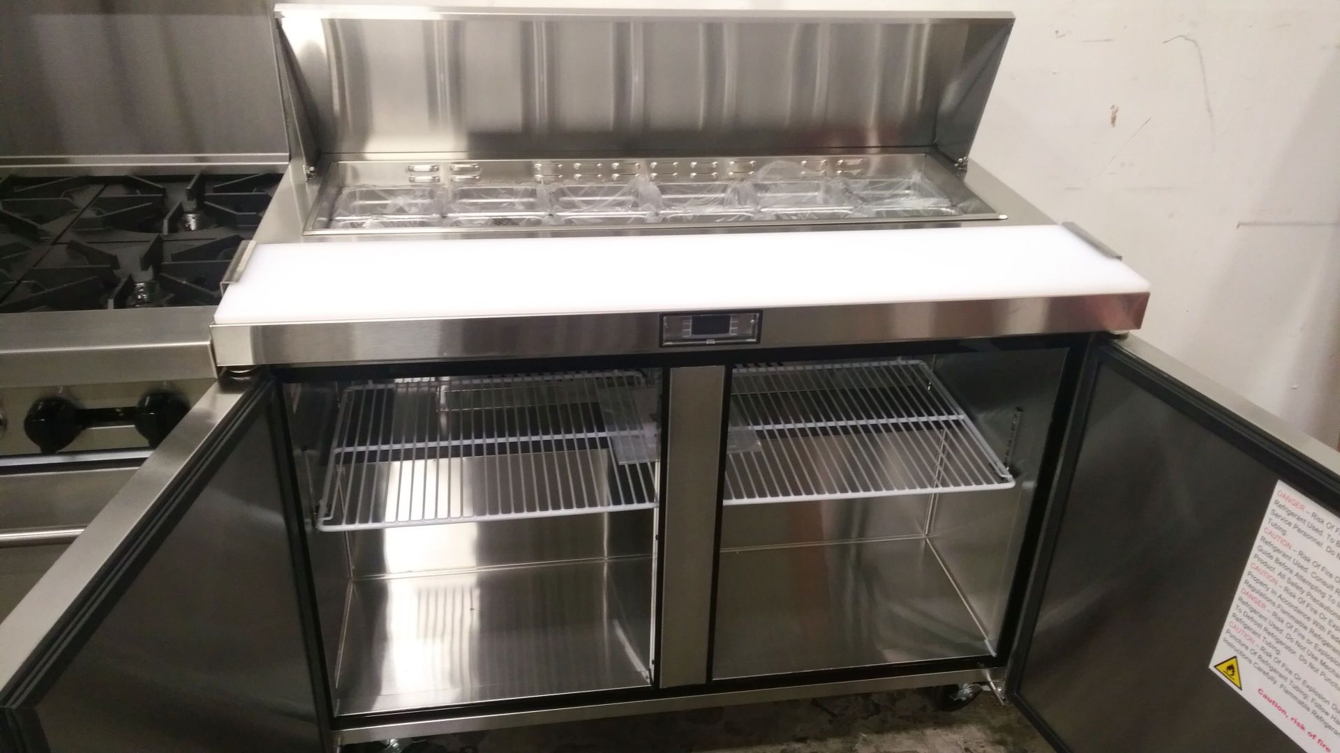 48" Refrigerated 12 Pan Sandwich/Salad Table - Model FB48-12 - Image 2 of 2