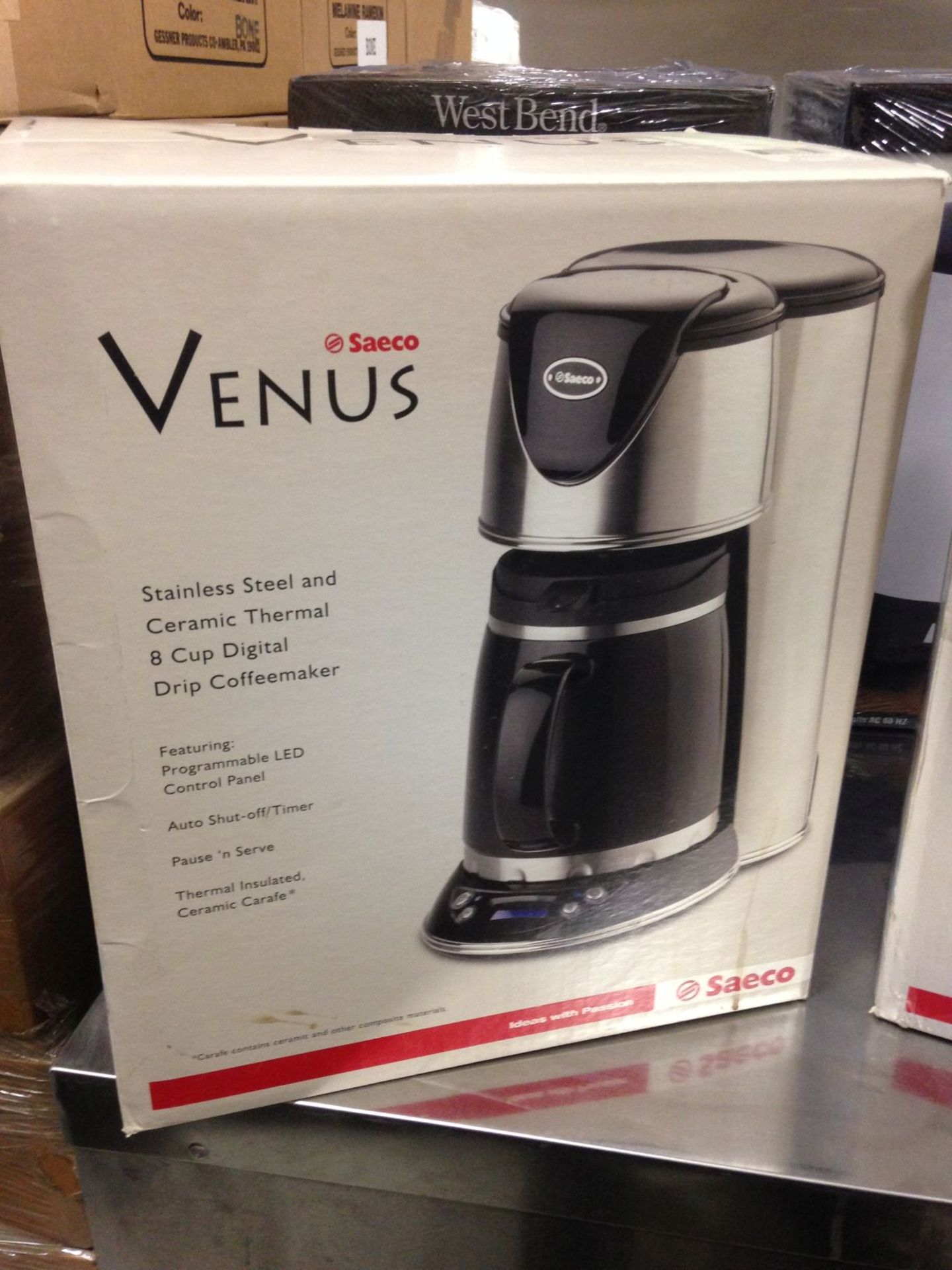 Residential Seaco Venus 8-cup Coffee Maker