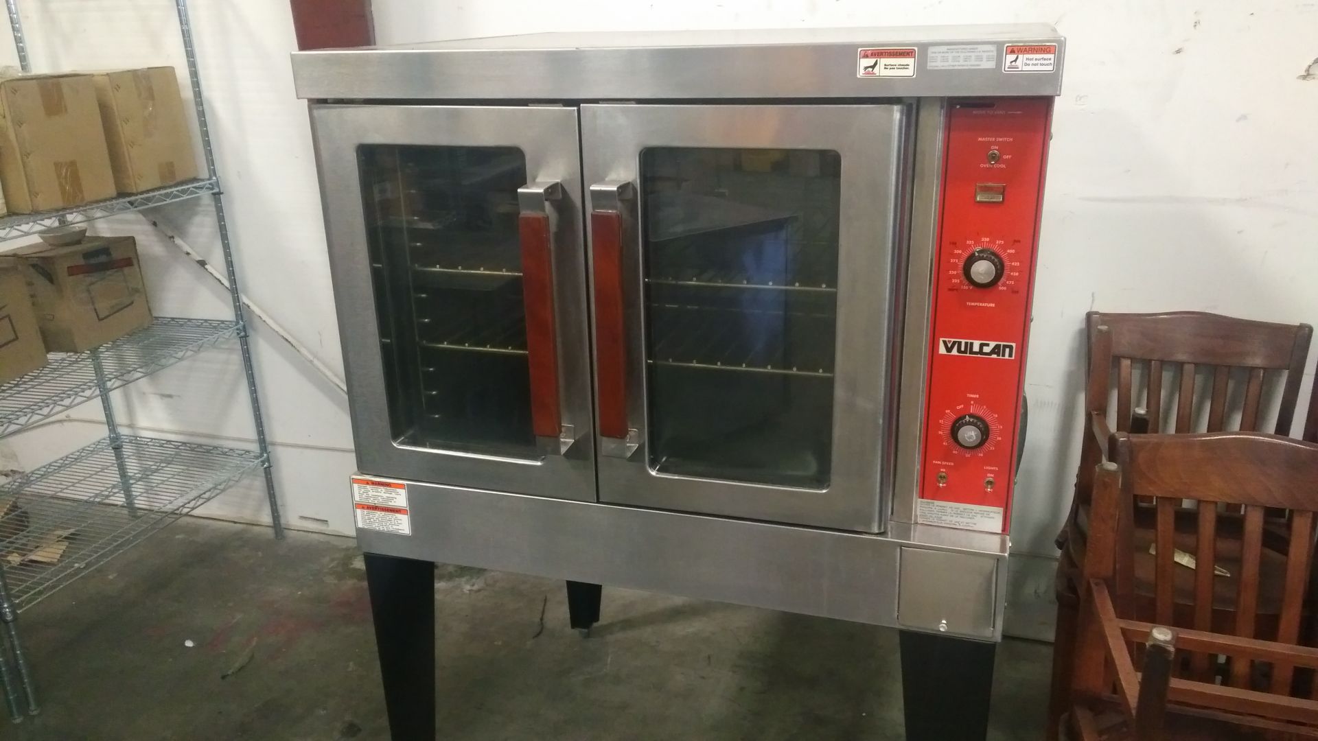 Vulcan VC6ED Electric Convection Oven, tested/working - Image 2 of 5