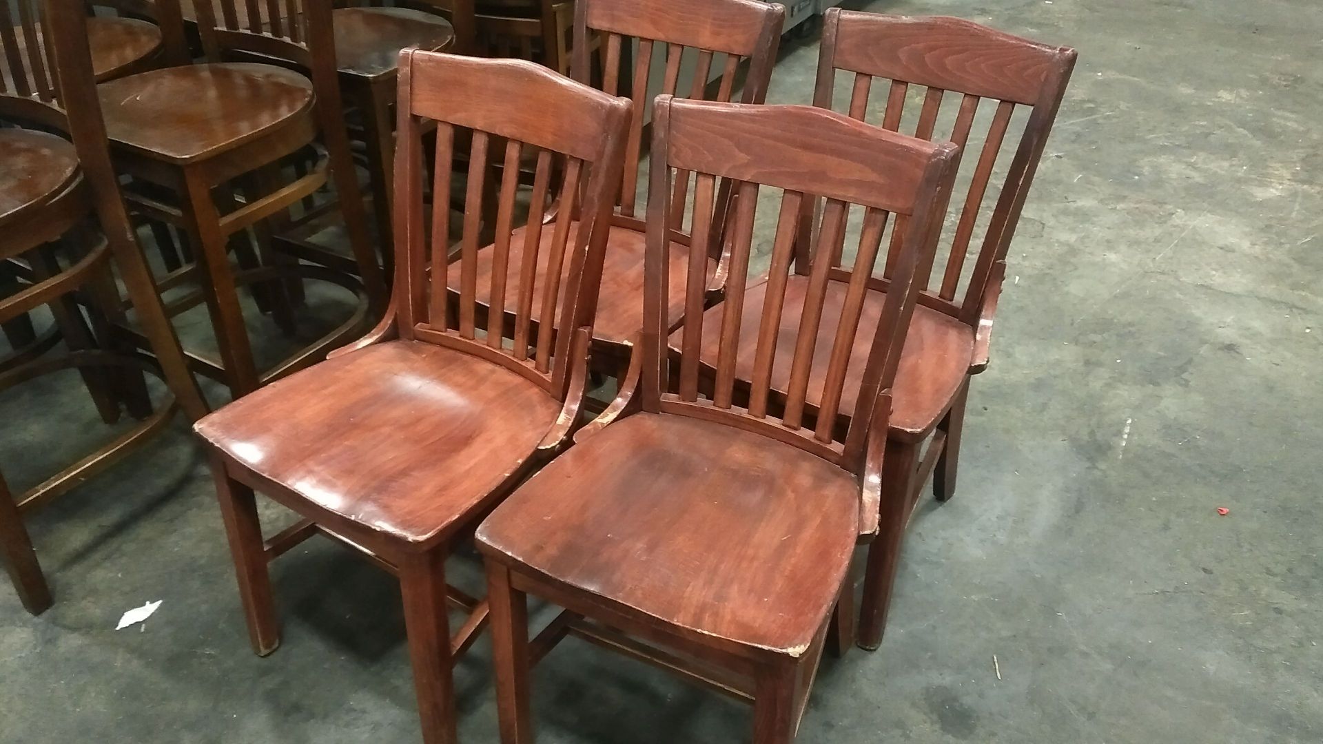 High Quality Wooden Chairs - Lot of 4 - Image 2 of 2