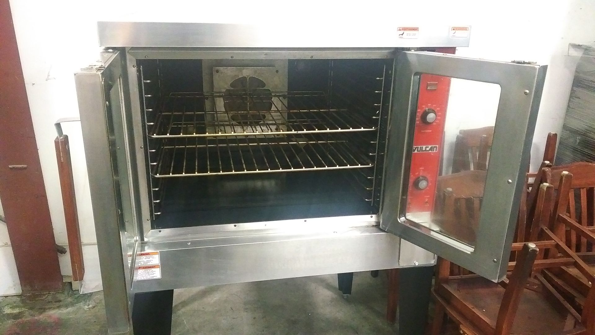 Vulcan VC6ED Electric Convection Oven, tested/working - Image 3 of 5