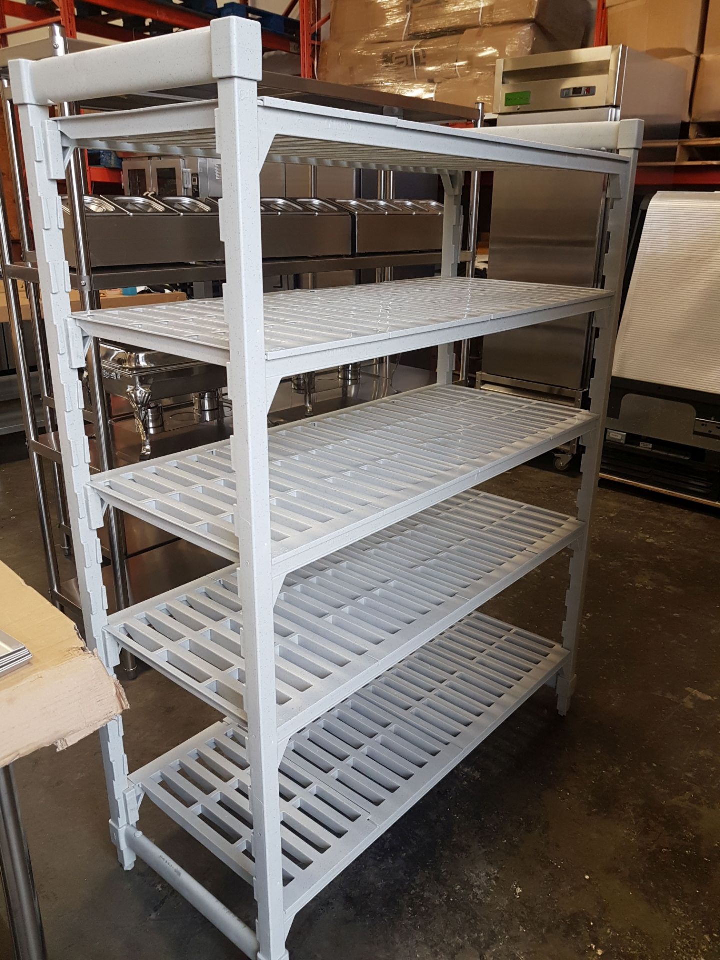 Cambro CamShelf - 5 Shelf Rack 20" x 48" x 64" High