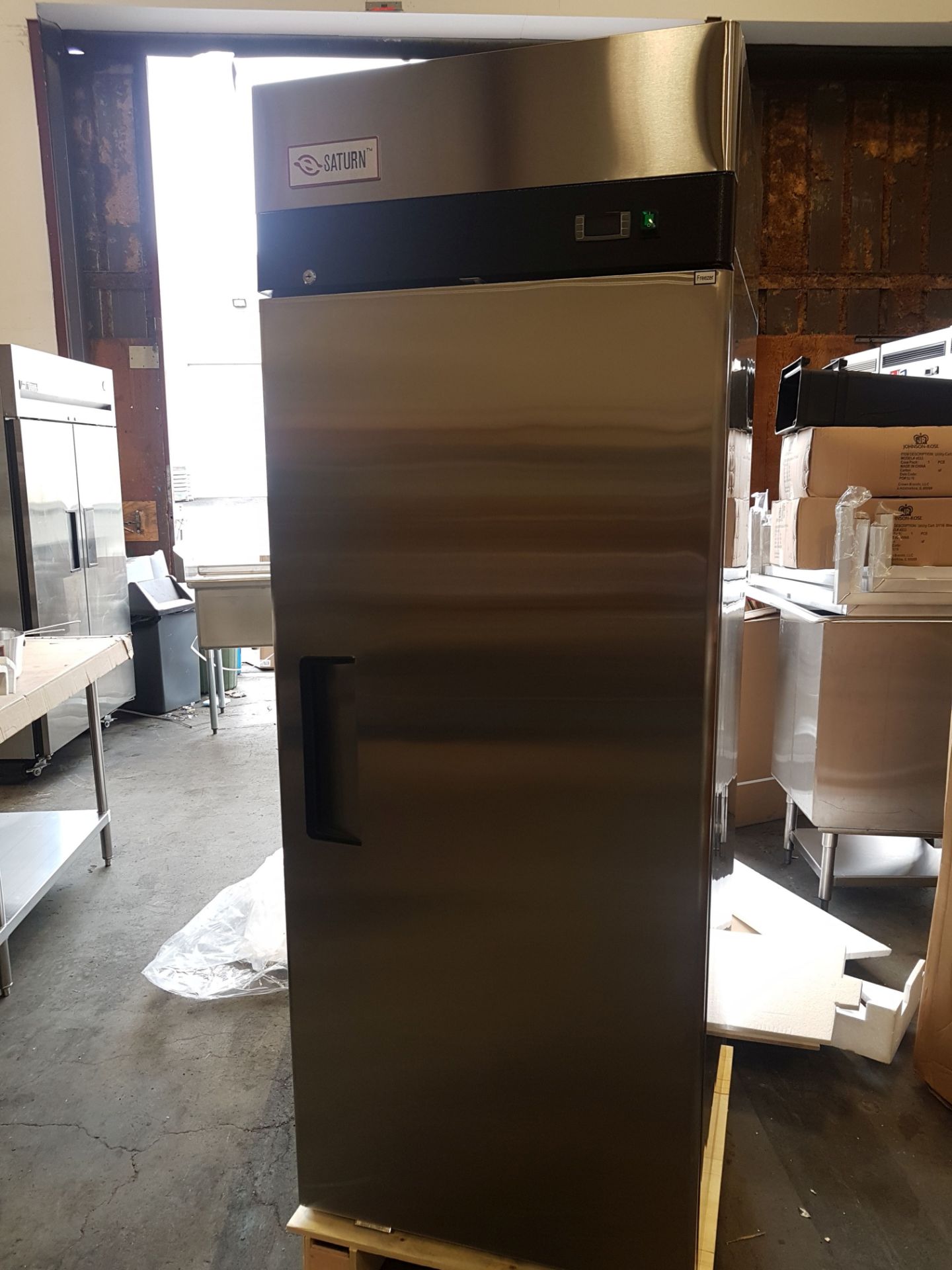 Saturn Stainless Single Door Freezer - Model FBTM23F - Image 2 of 5