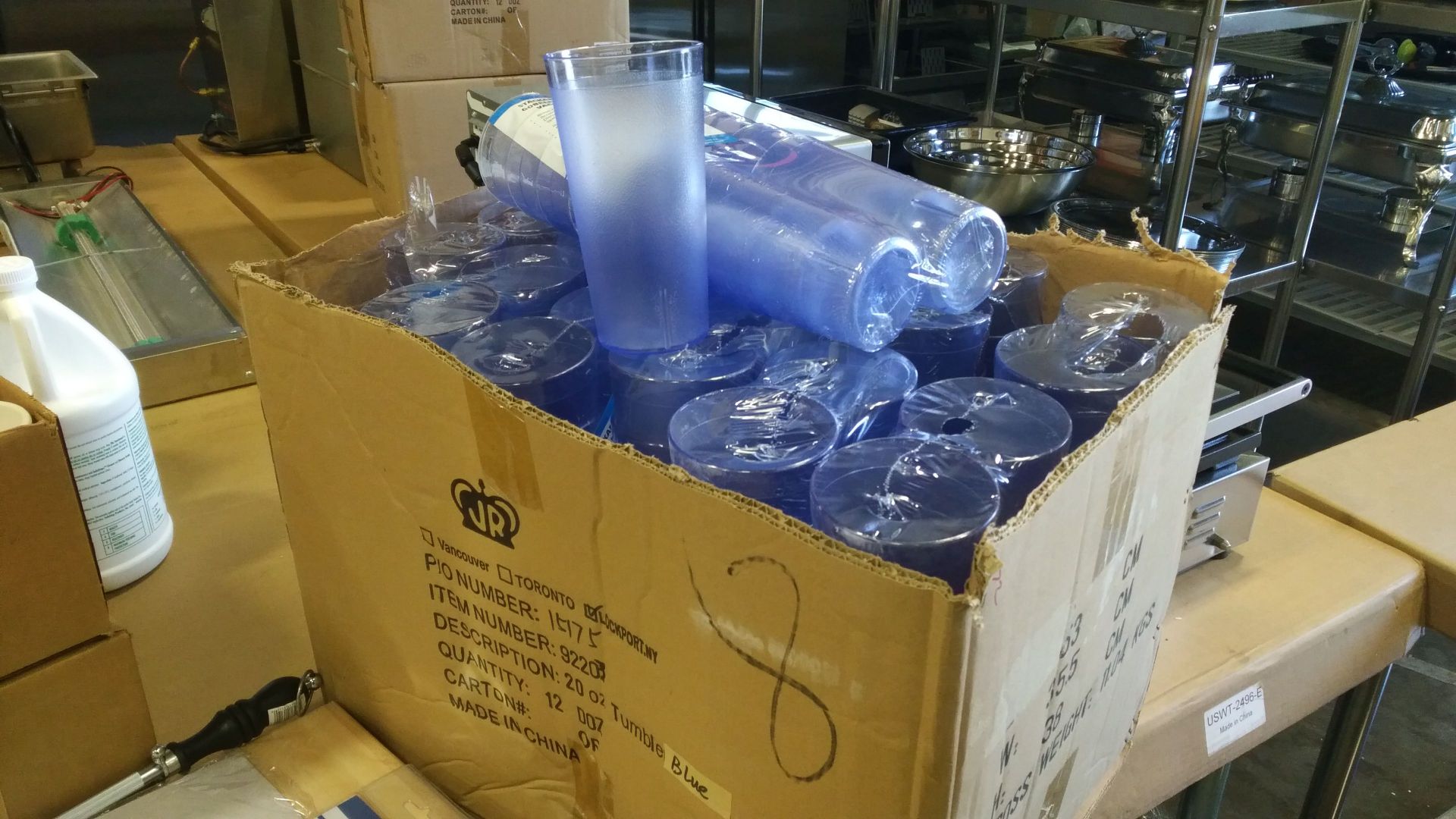 20oz Blue Tumblers - Lot of 144 - Image 4 of 4