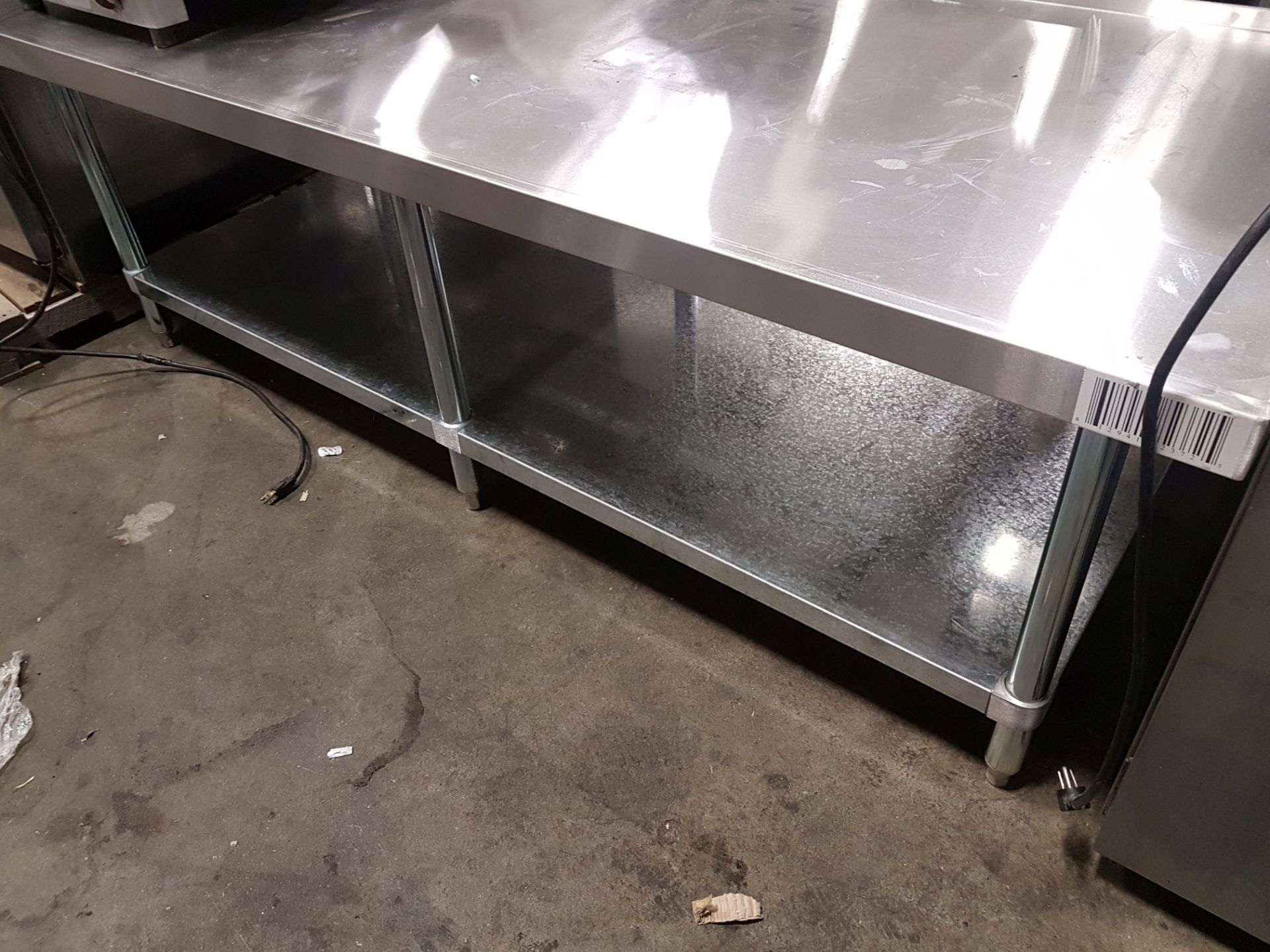 72" Stainless Equipment Stand