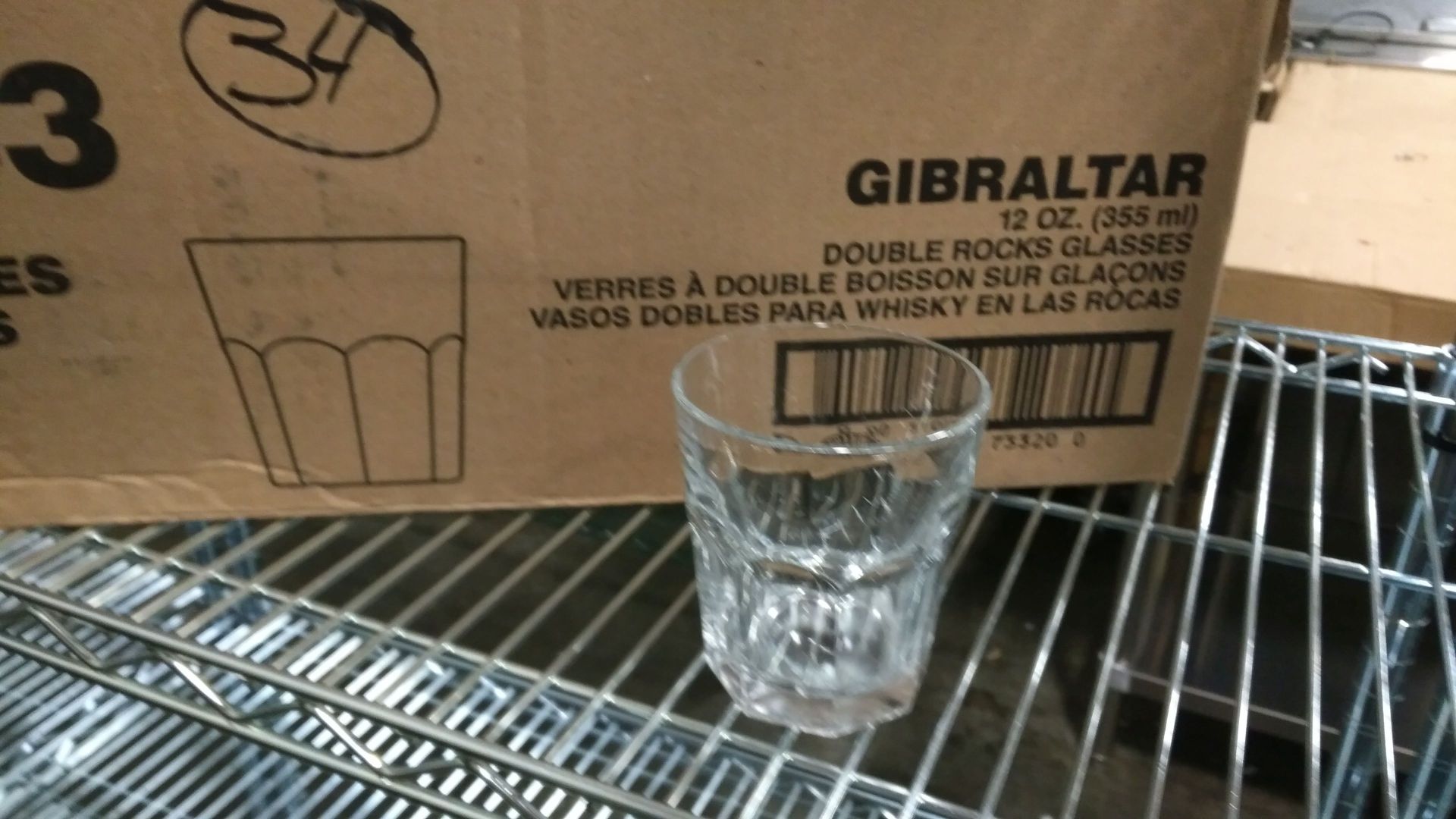 Libbey 12oz Double Rocks Glasses - Lot of 34 - Image 3 of 3