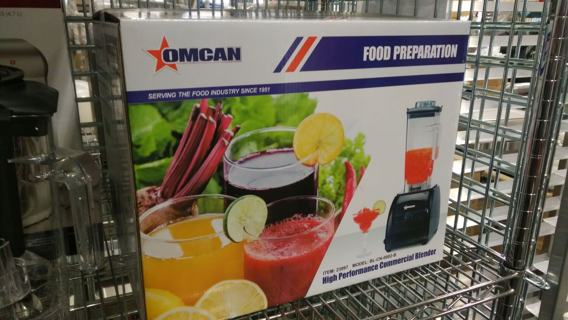 Omcan 2HP Commercial 64oz Drink Blender