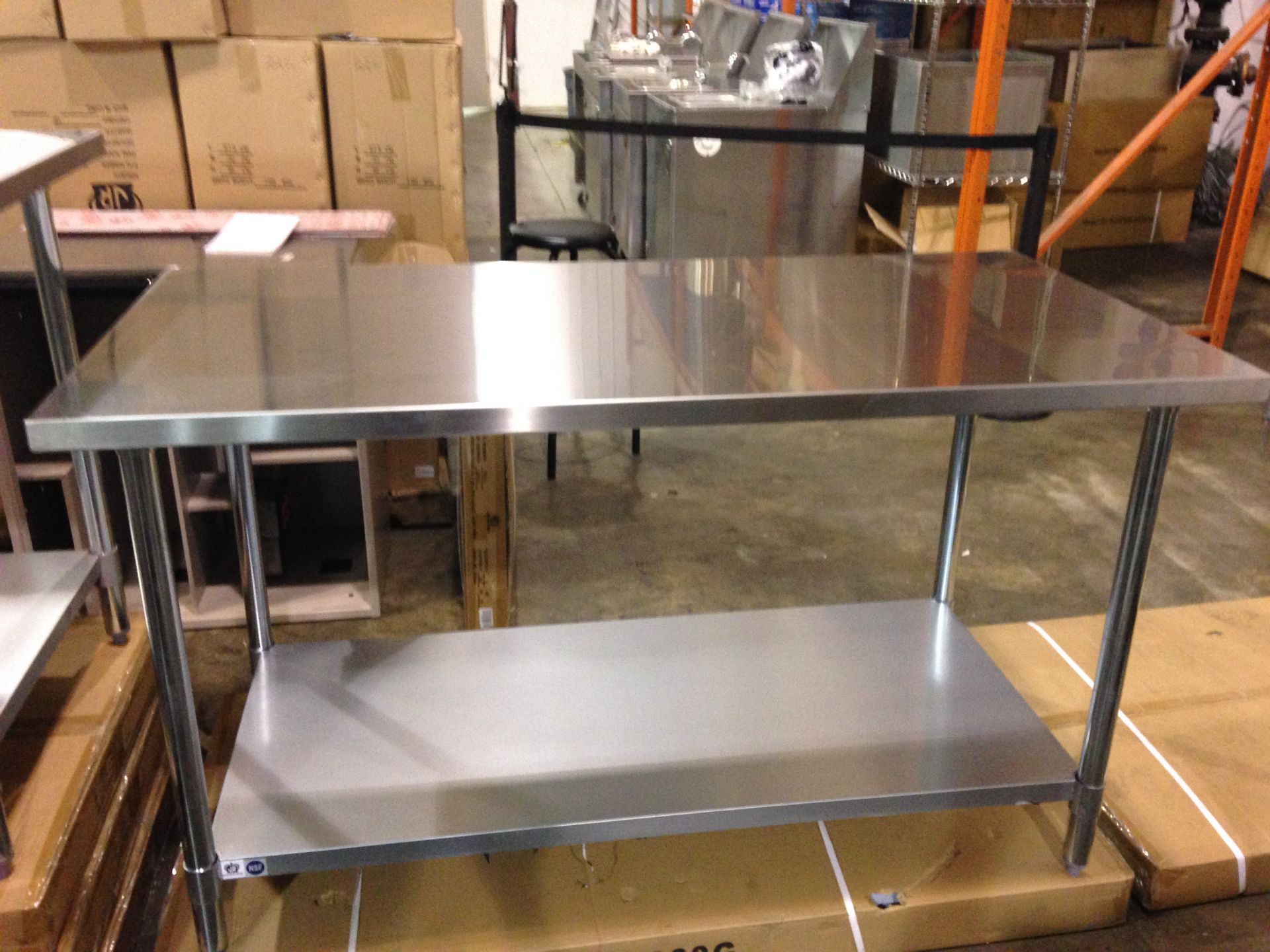 Stainless Work Table 30"x60"