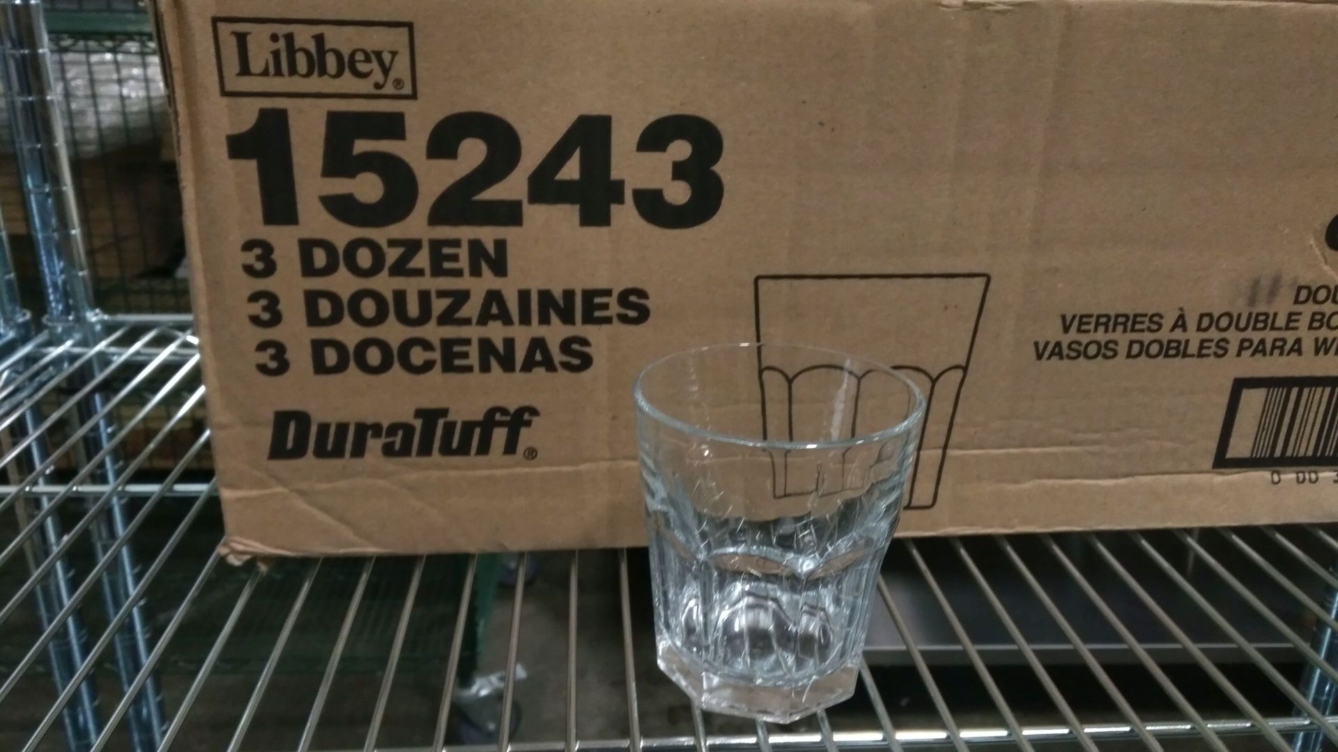 Libbey 12oz Double Rocks Glasses - Lot of 34 - Image 2 of 3