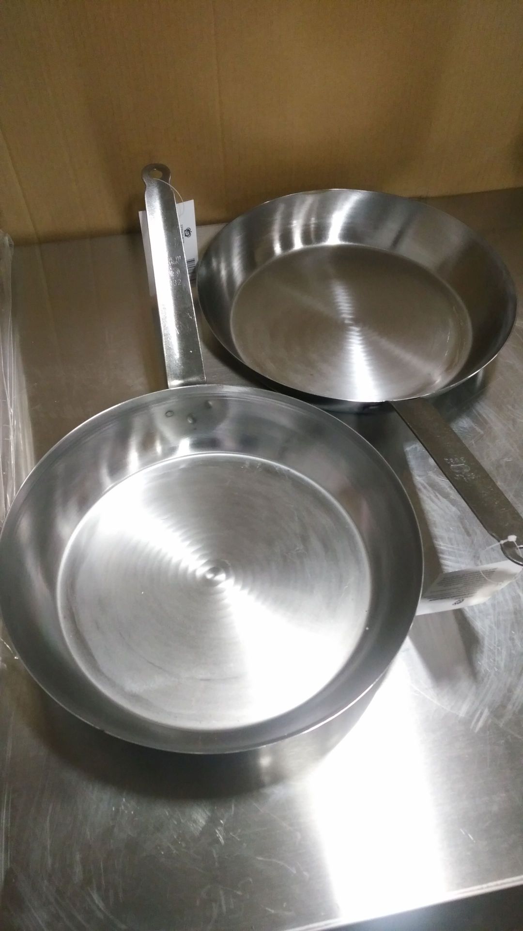 12.5" Carbon Steel Fry Pans - Lot of 2 - Image 2 of 2