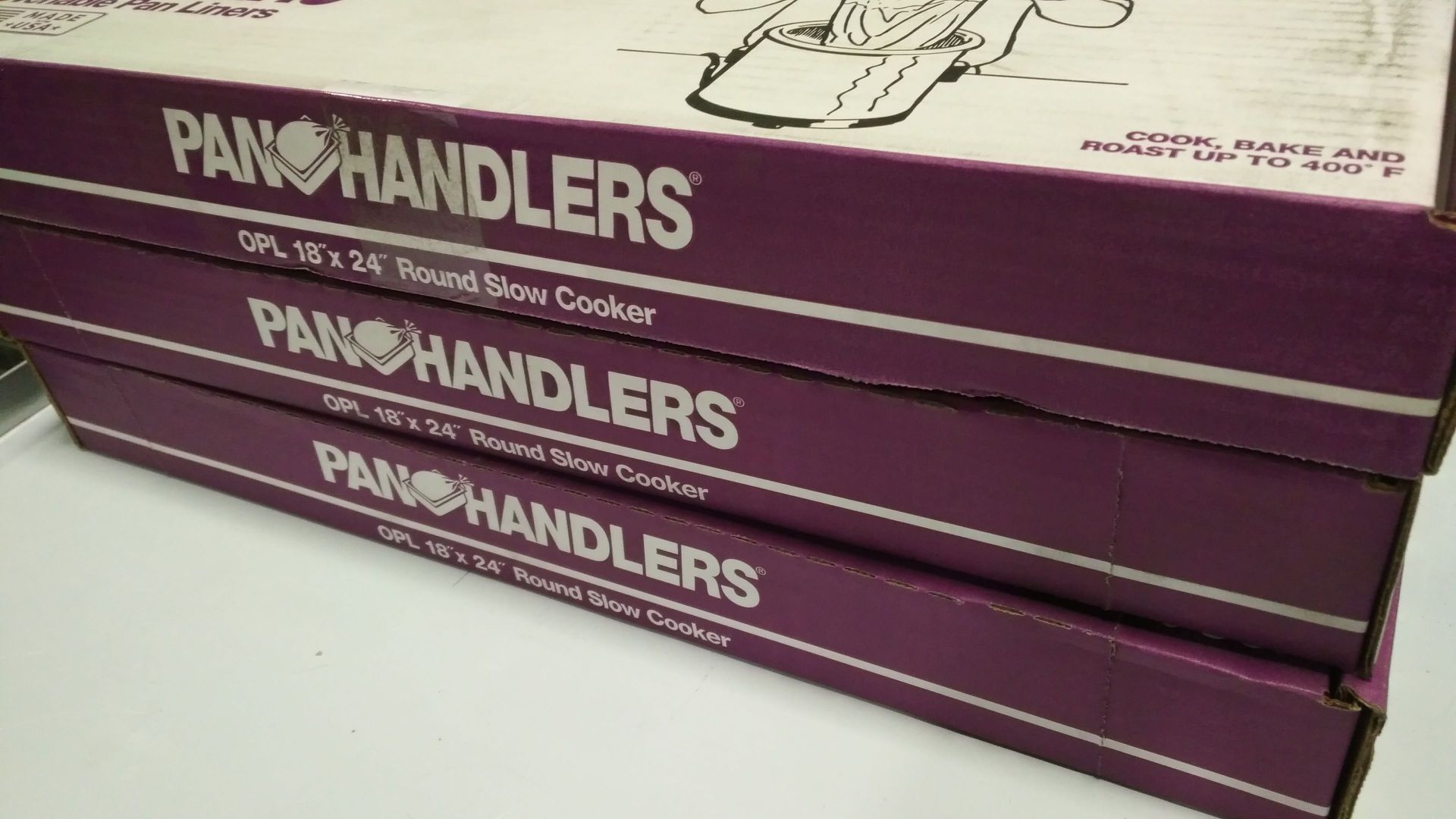 Slow Cooker Pan Liners - 18" x 24" - Lot of 300 (3 Cases) - Image 3 of 3