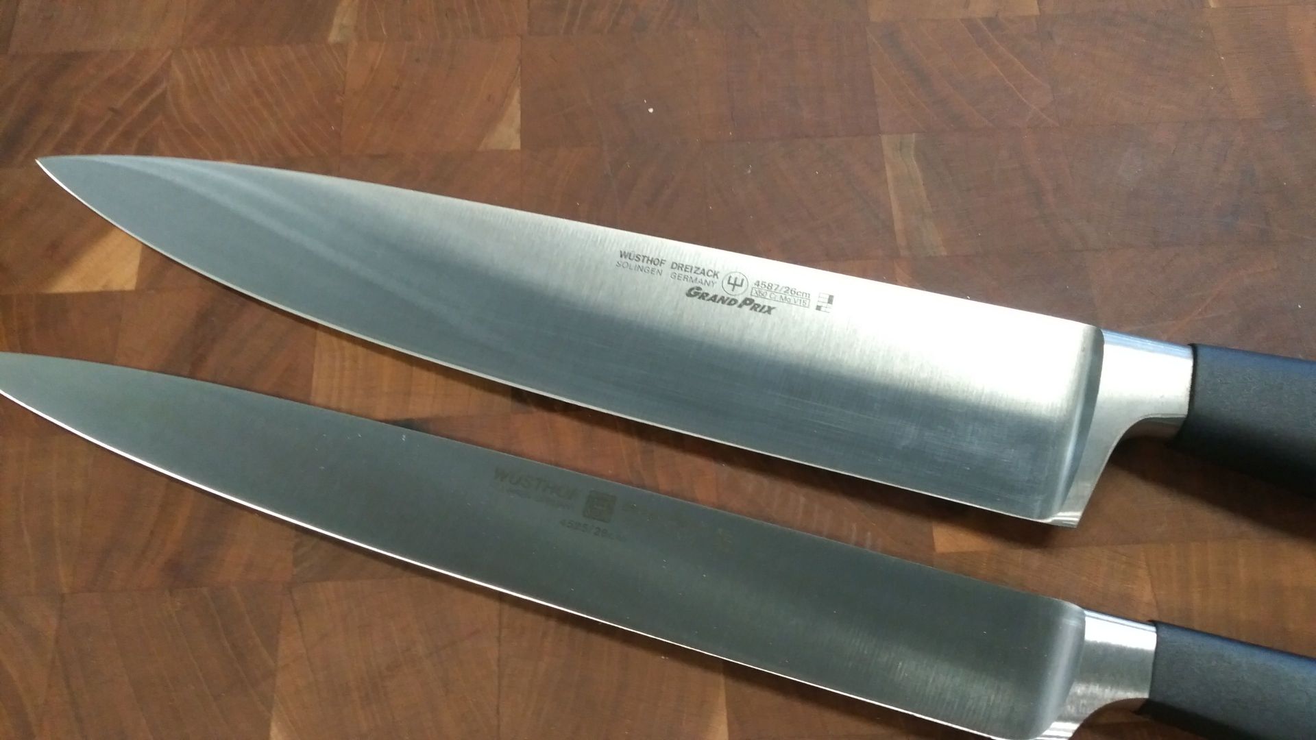 Wusthoff Grand Prix 10" Chef's, 10" Slicing - Lot of 2 Knives - Image 2 of 4