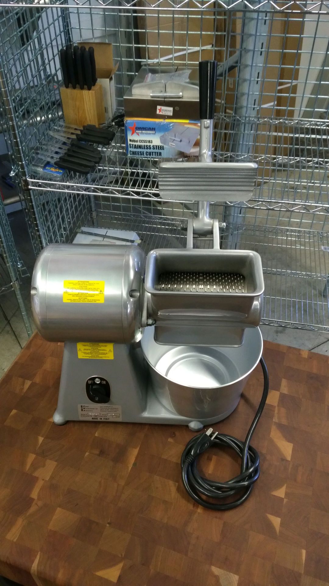 Omcan FMA 1hp Cheese Grater - Image 4 of 7