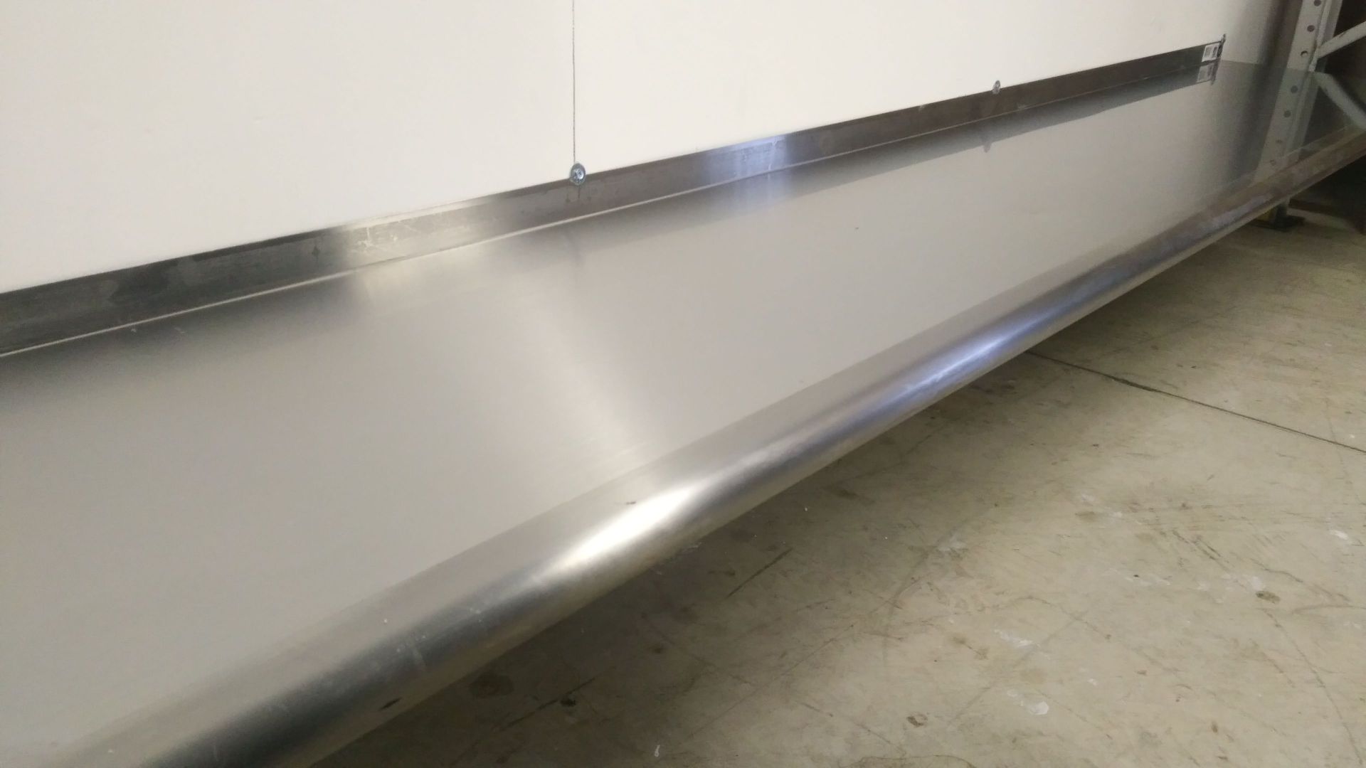 16" x 96" Stainless Wall Shelf - Image 3 of 3