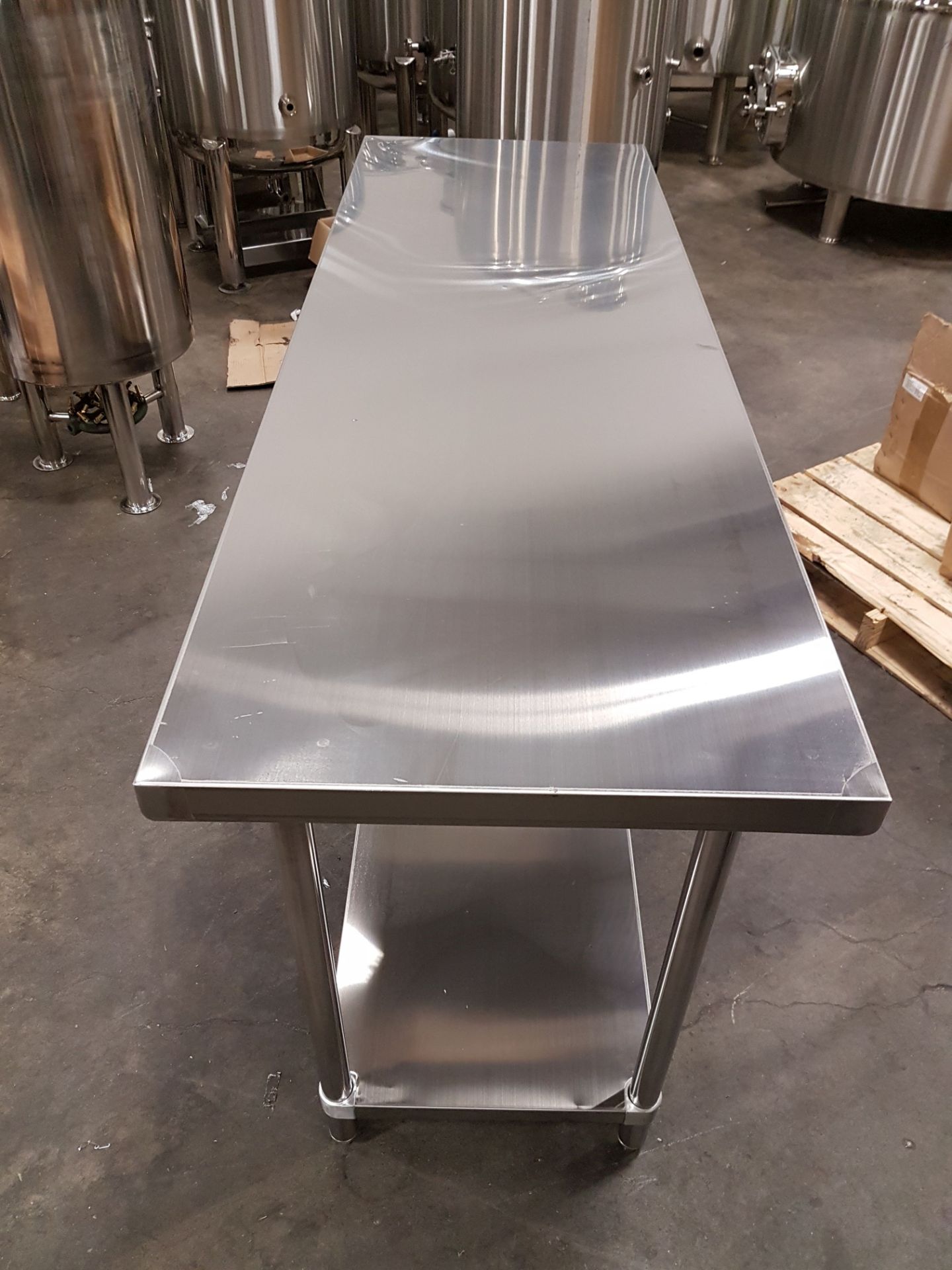 24" x 72" All Stainless Work Table - Image 2 of 4