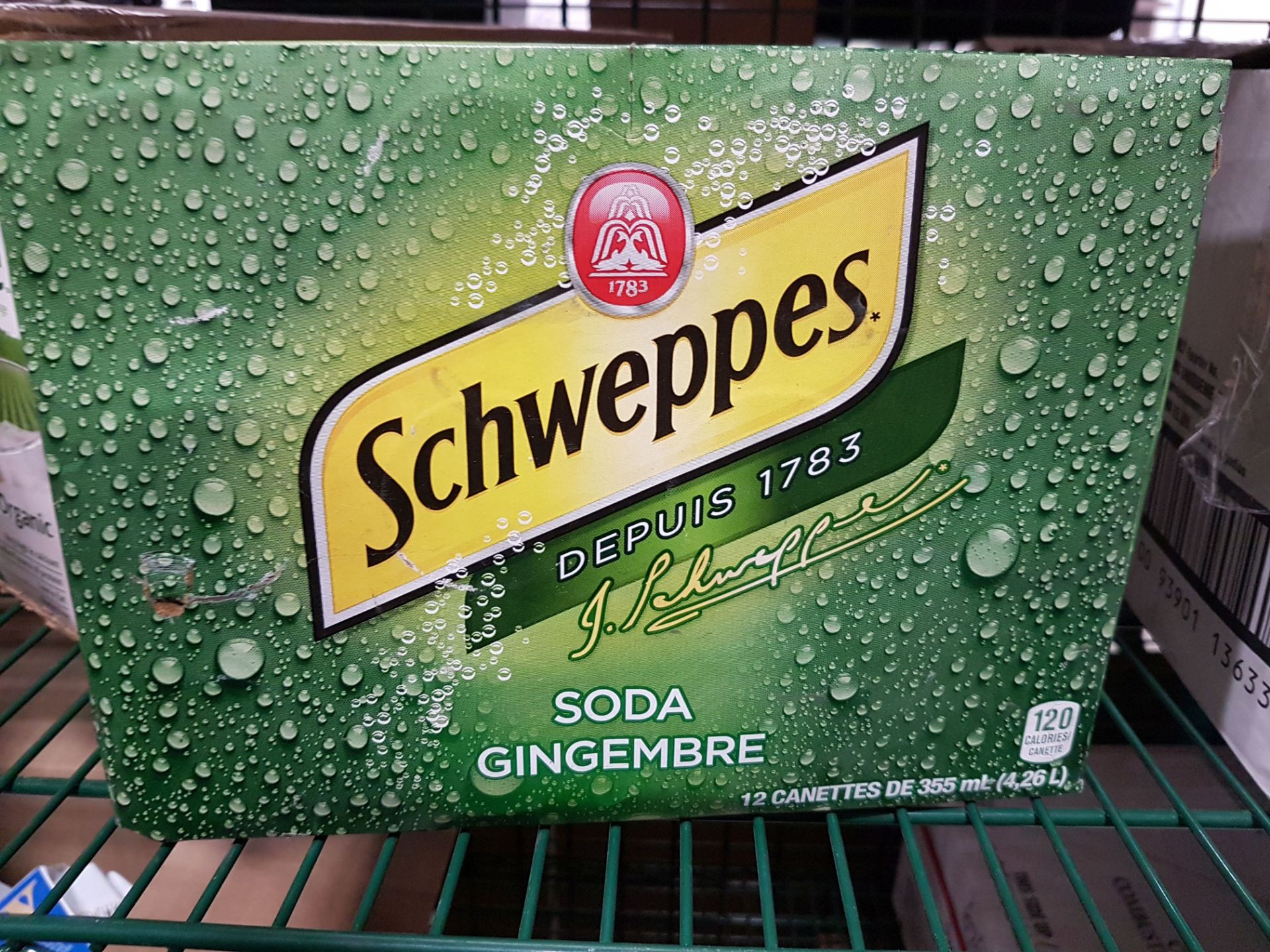 Schweppes Ginger Ale - 12 x 355 ml Cans