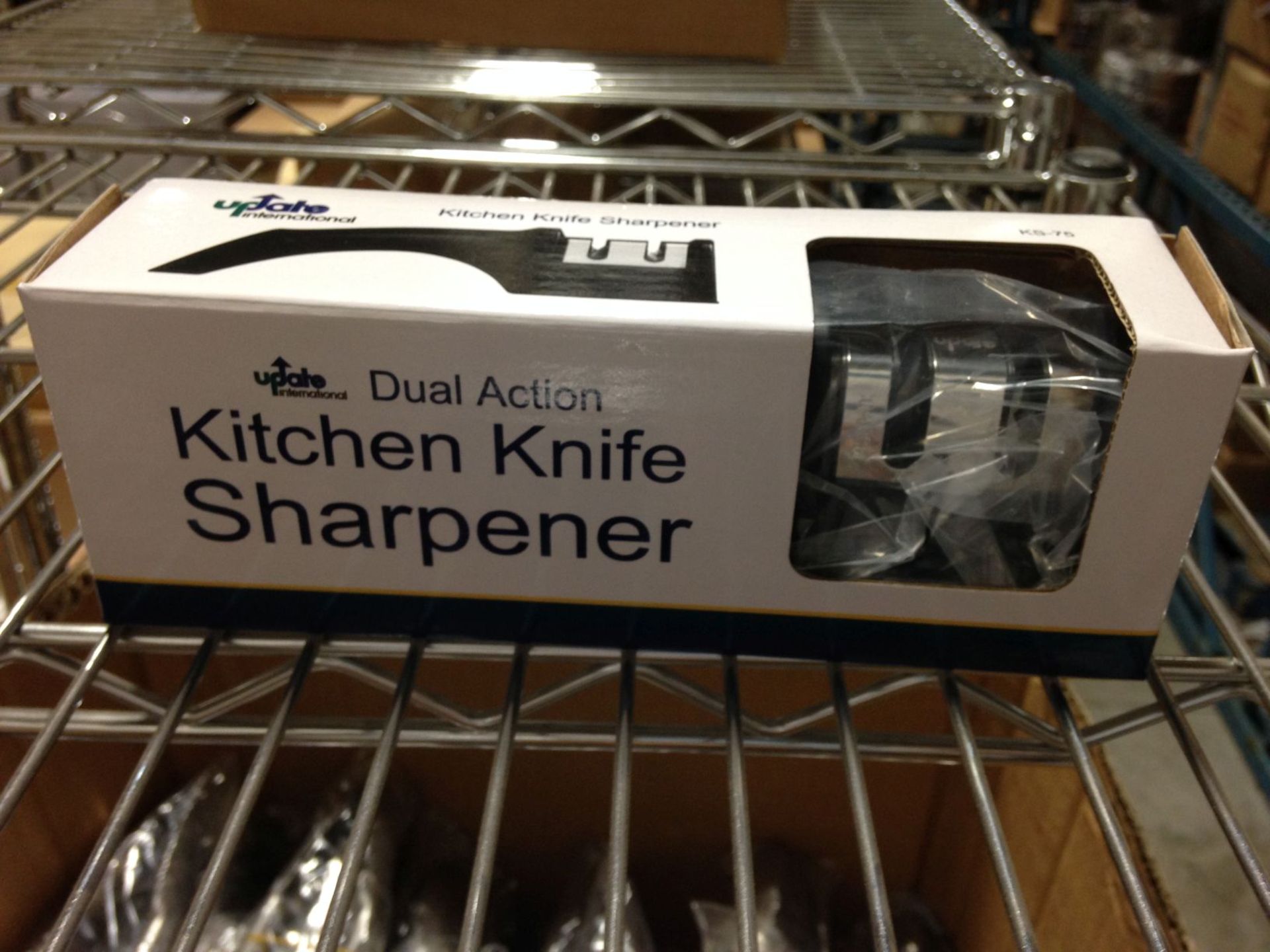 Dual Action Knife Sharpener