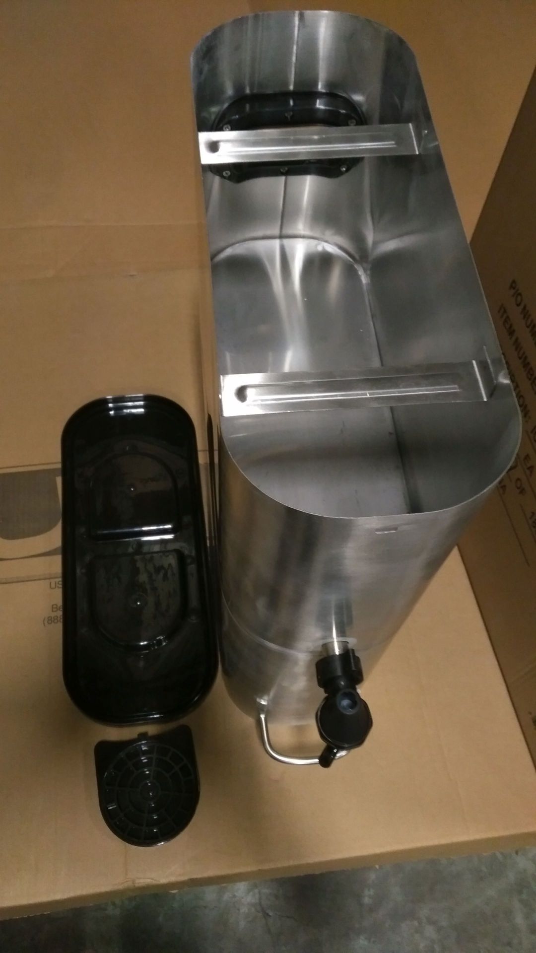 Stainless 5 Gallon Beverage Dispenser Update ITDS-5G - Image 5 of 5