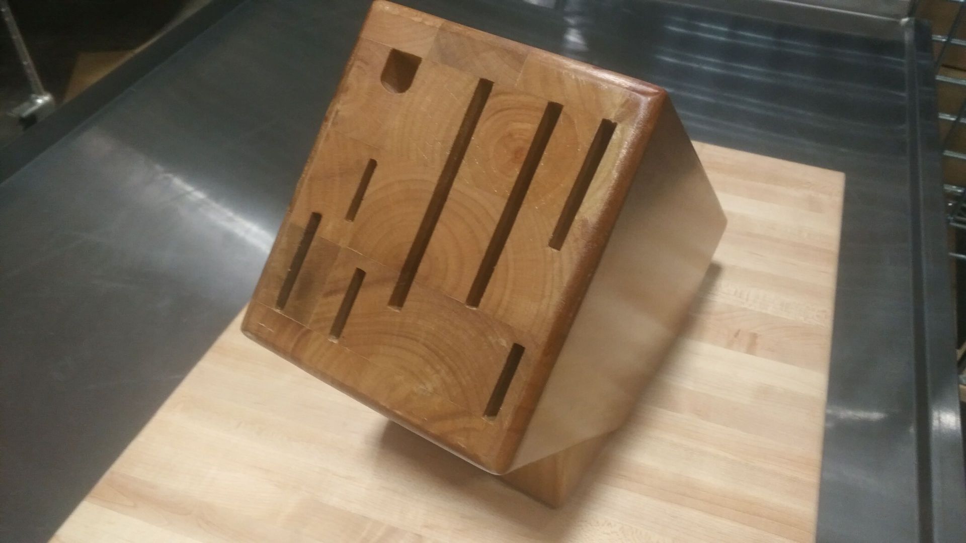 Wooden Knife Block