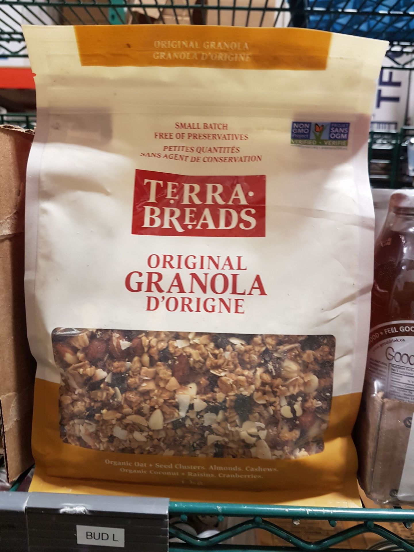 Terra Breads Original Granola - 2 x 1 kg Bags