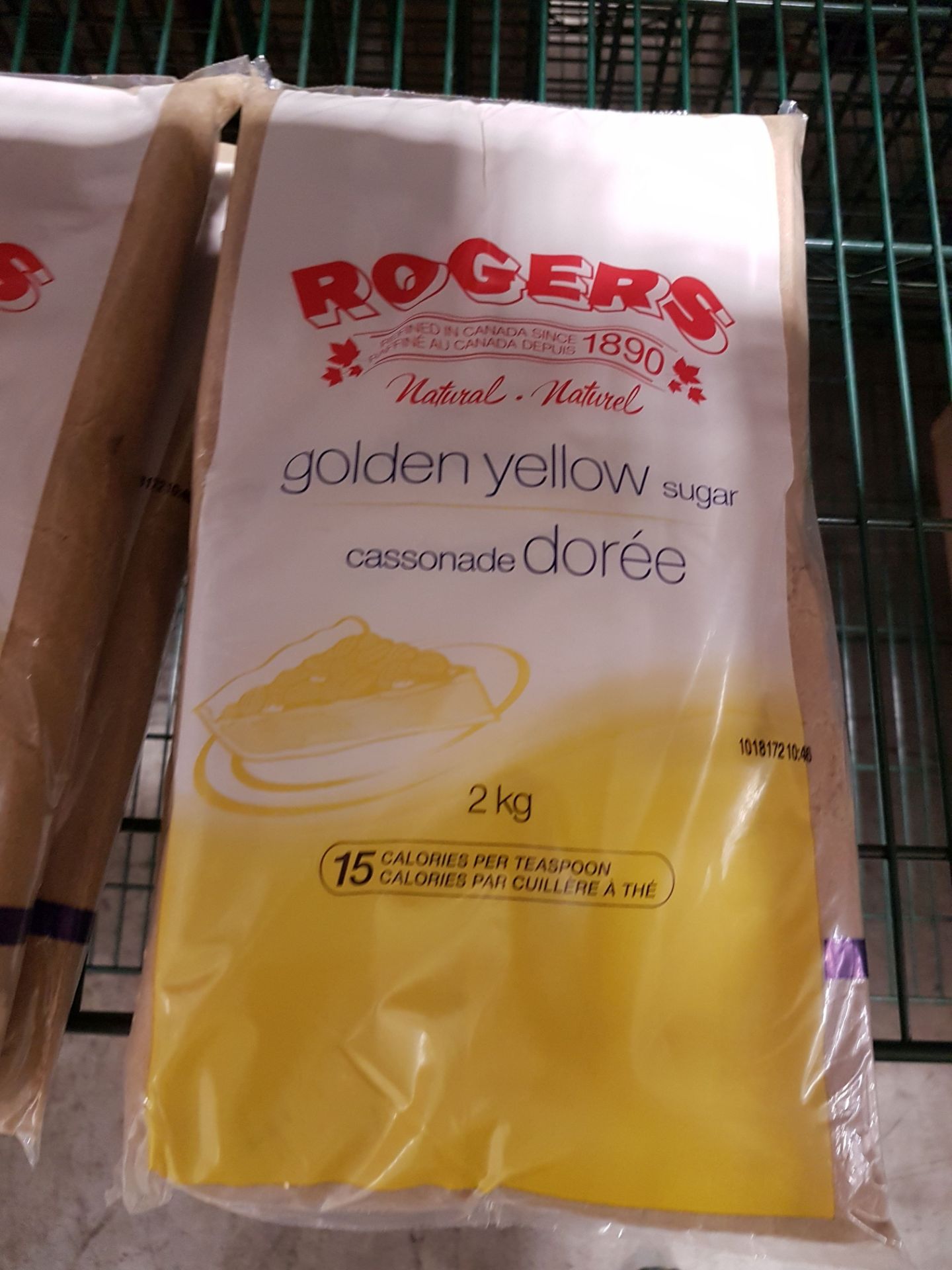 Roger's Golden Yellow Sugar - 4 x 2 kg bags