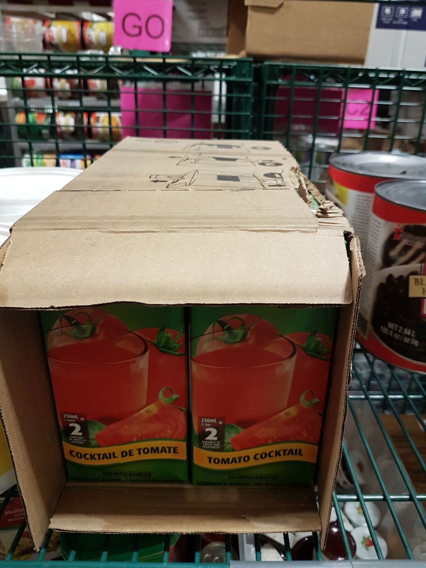 Fairlee Tomato Cocktail - 10 x 1 lt Cartons - Image 2 of 2