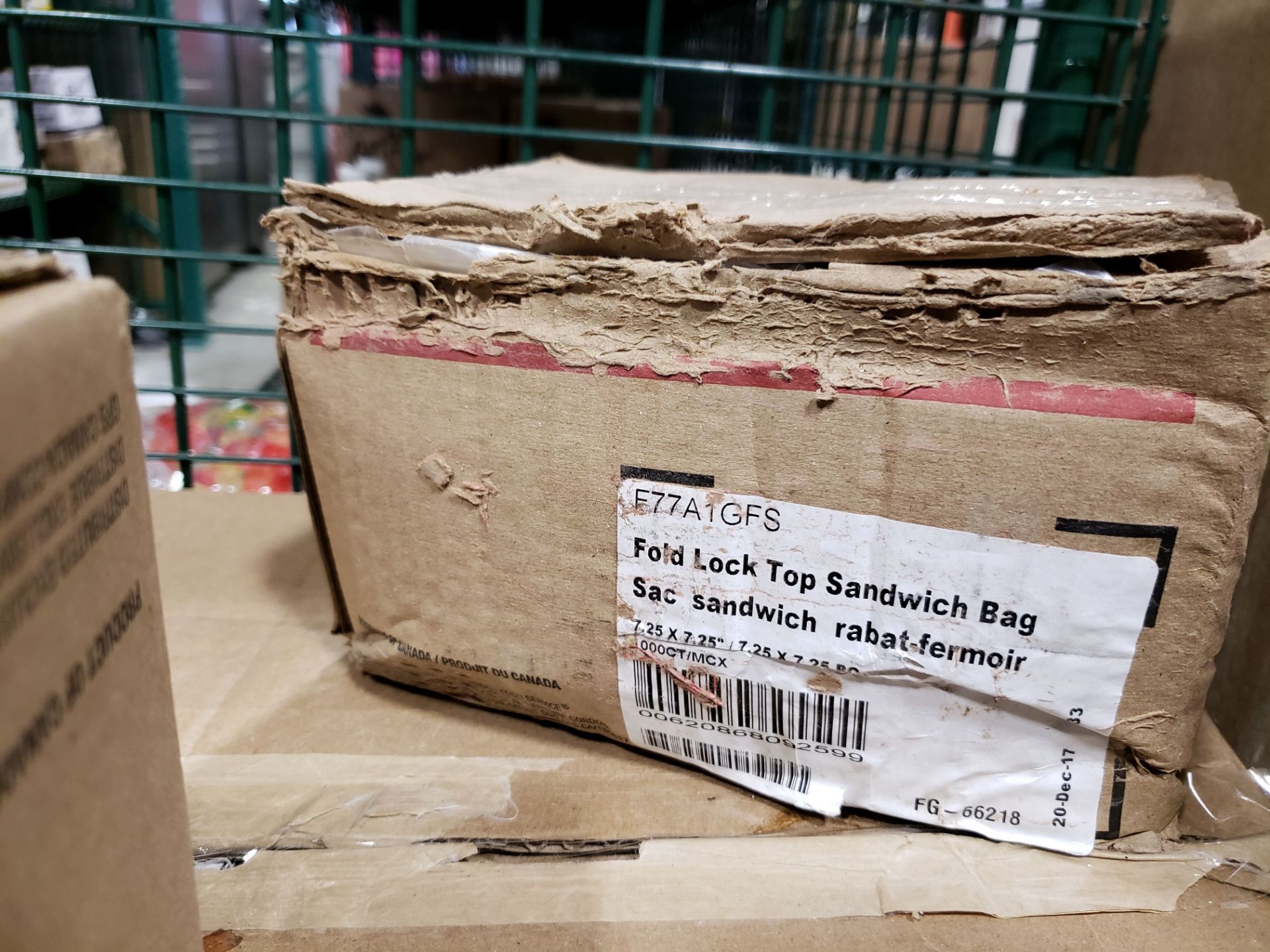 Fold Lock Top Sandwich Bags - Box of Approx. 1,000